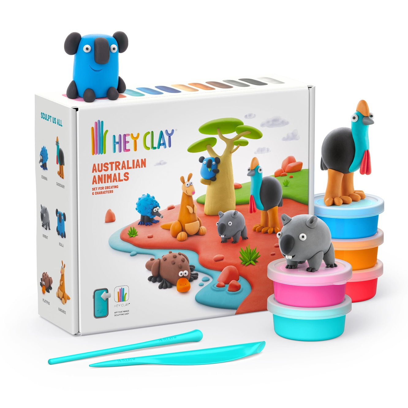 HEY CLAY AUSTRALIAN ANIMALS