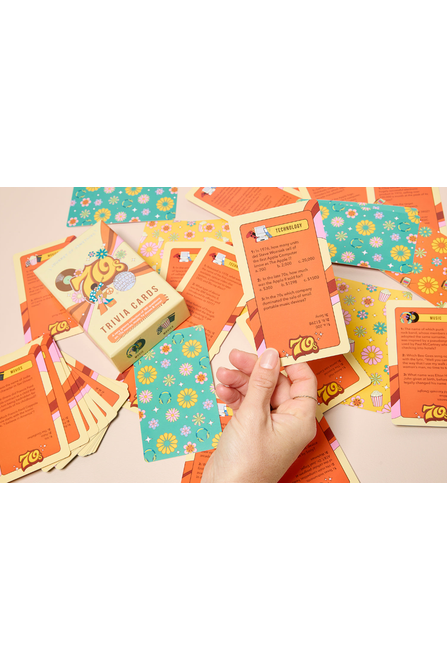 70's Trivia Cards