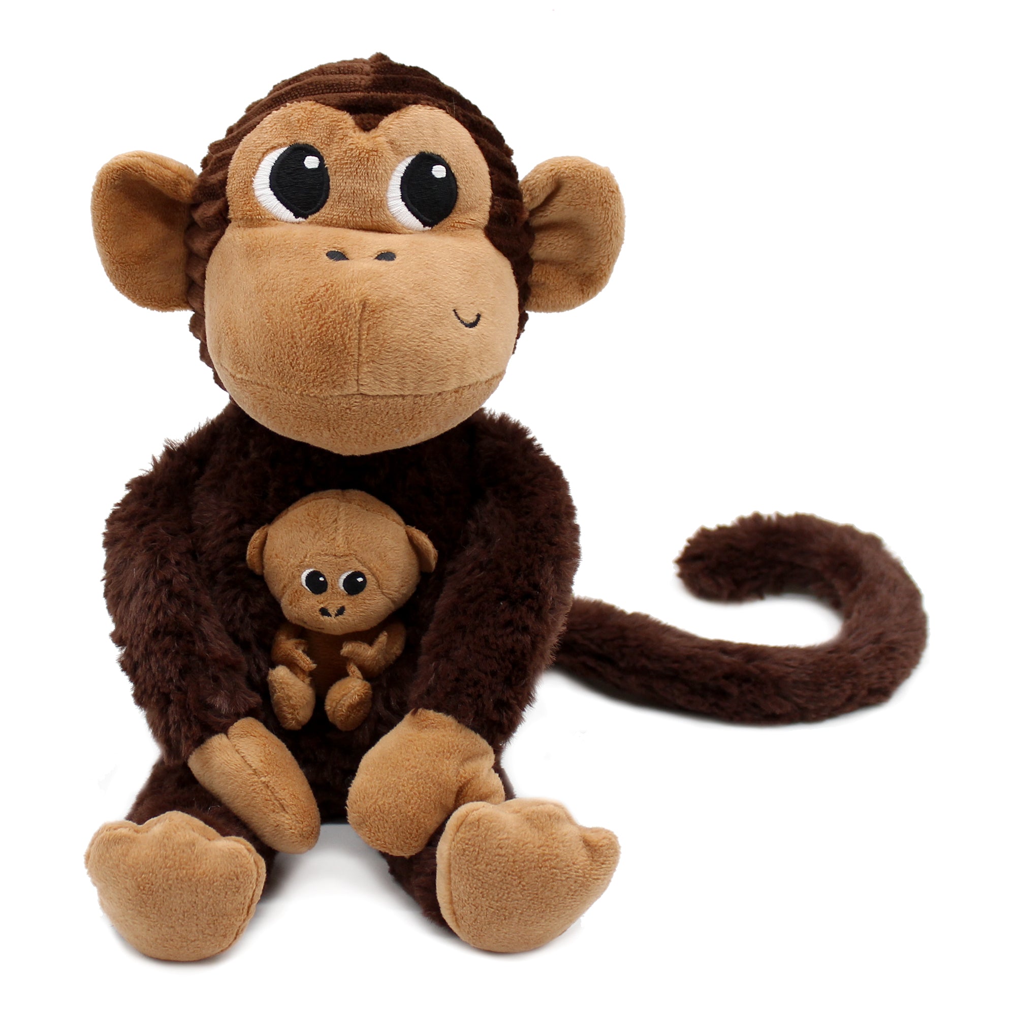 Zazou the Monkey - Mum and Baby