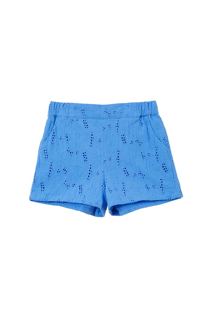 Cornflower Broderie Short