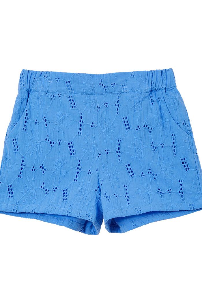 Cornflower Broderie Short