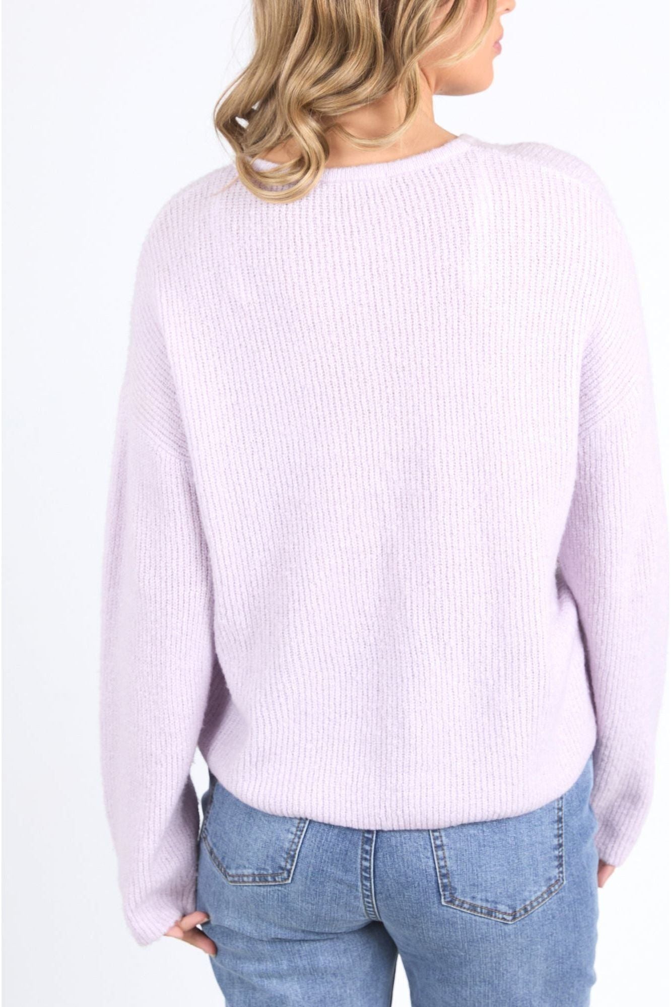 MURPHY KNIT CARDI - LAVANDER