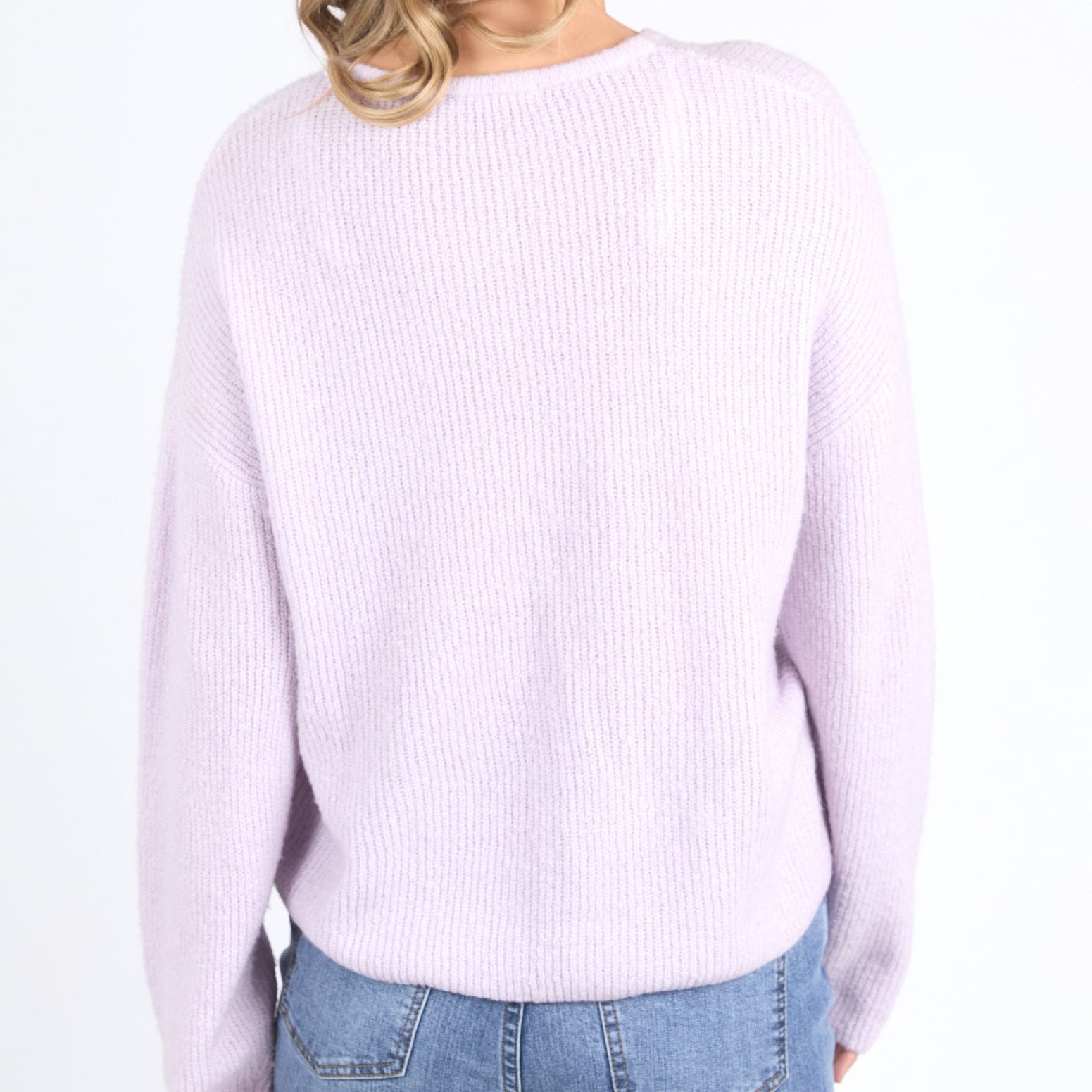 MURPHY KNIT CARDI - LAVANDER