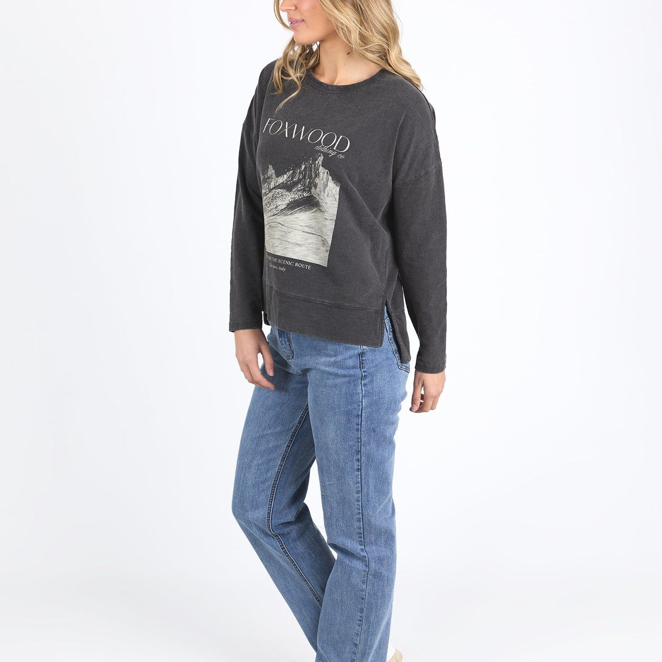 SCENIC ROUTE LONG SLEEVE TEE