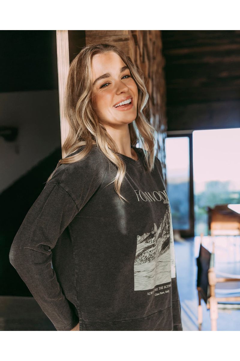 SCENIC ROUTE LONG SLEEVE TEE