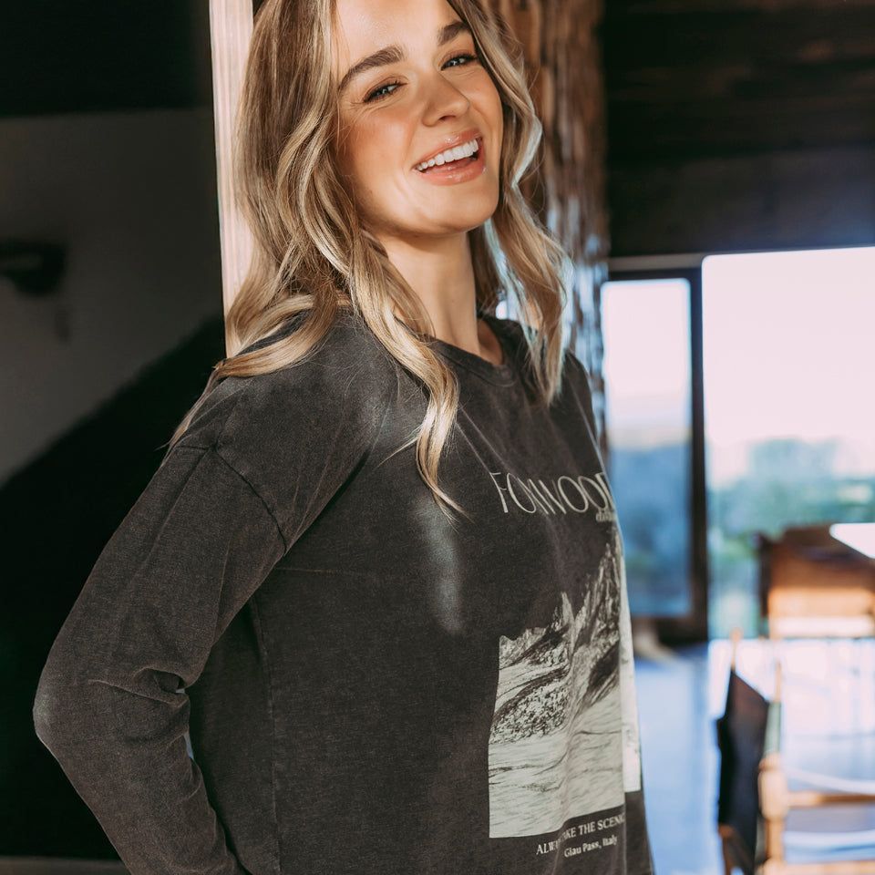 SCENIC ROUTE LONG SLEEVE TEE