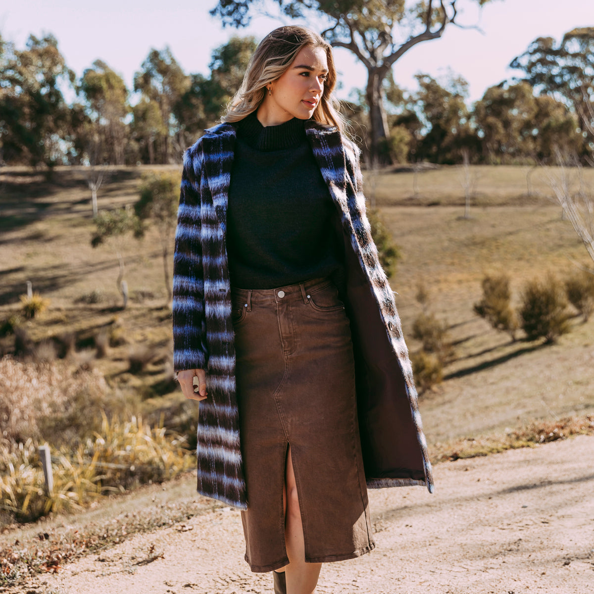 SCOUT MIDI SKIRT