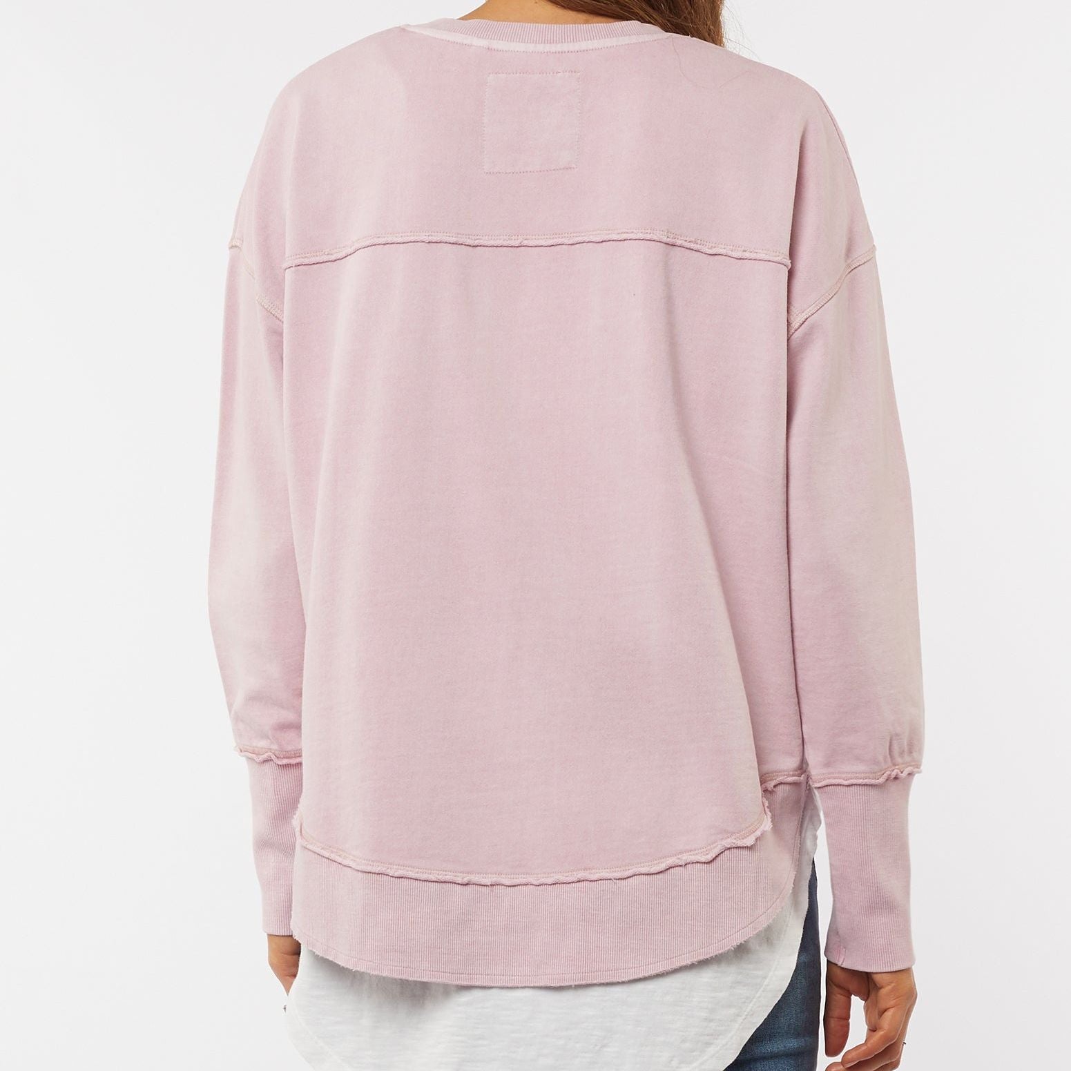 SIMPLIFIED CREW - BLOSSOM PINK