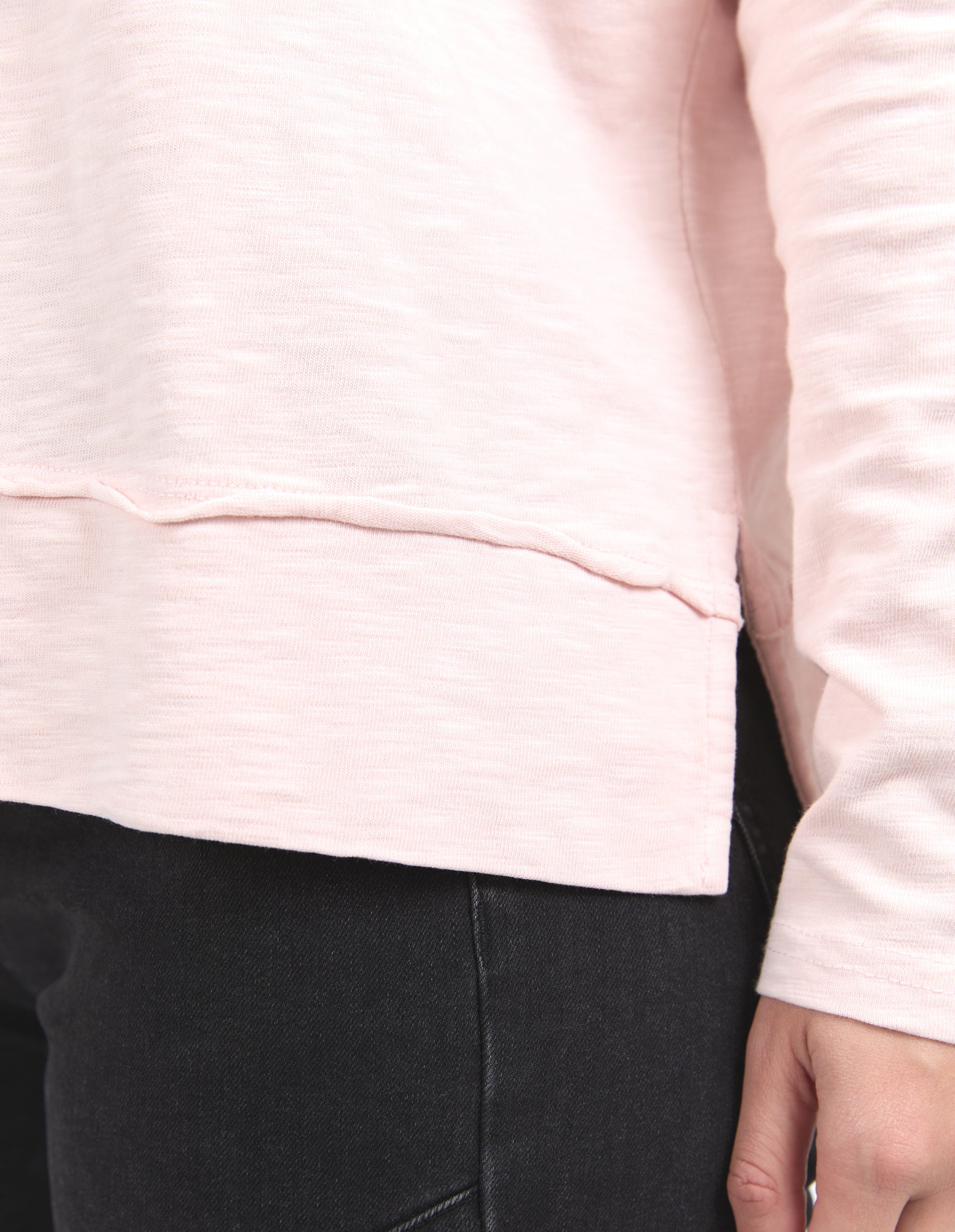 JAYNE THROW ON TOP - Pale Pink