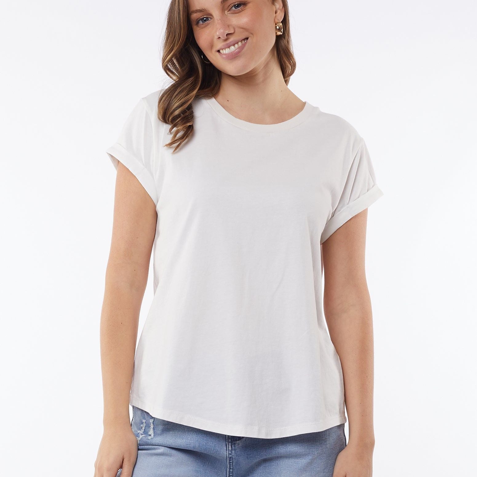 MANLY TEE - WHITE
