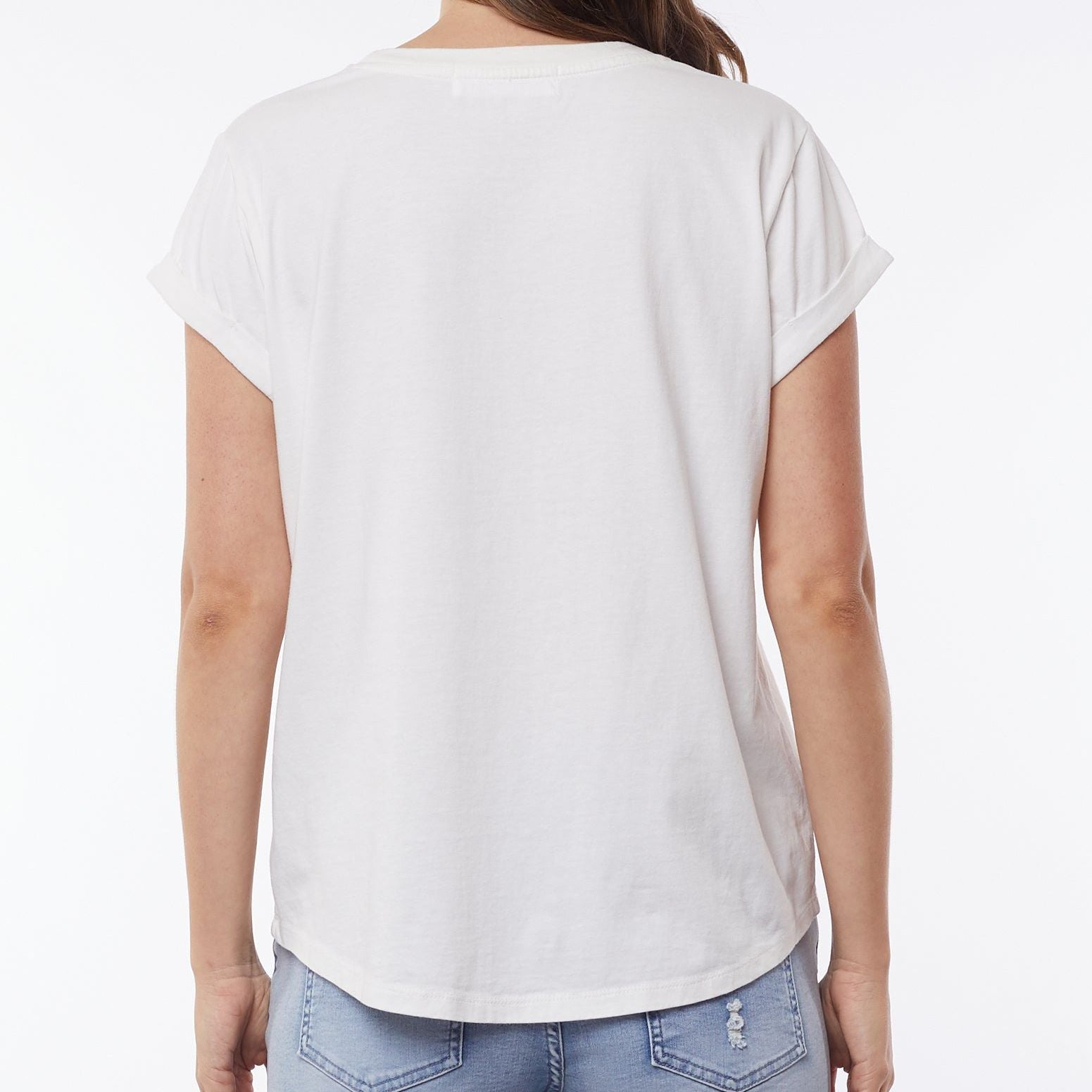 MANLY TEE - WHITE