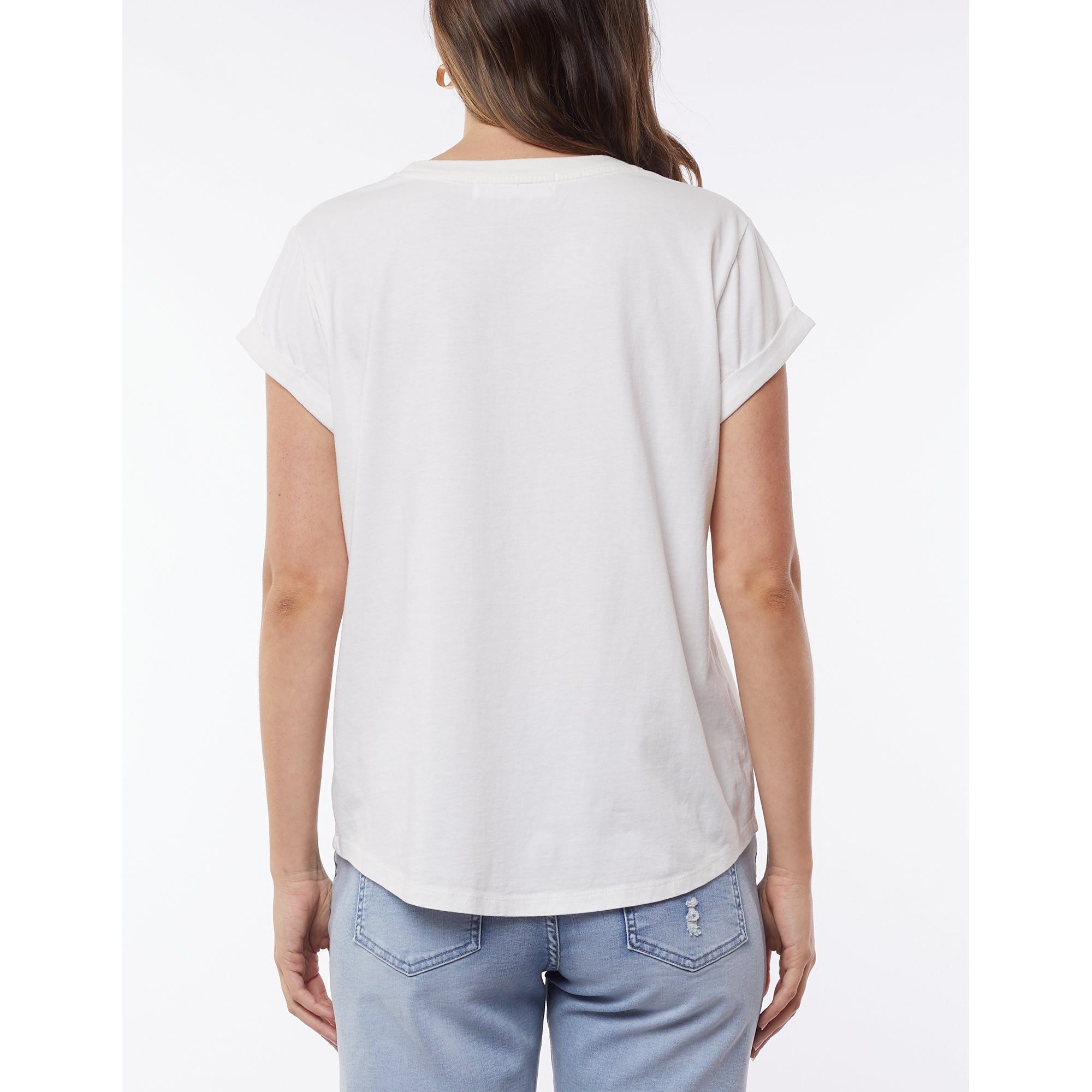 MANLY TEE - WHITE