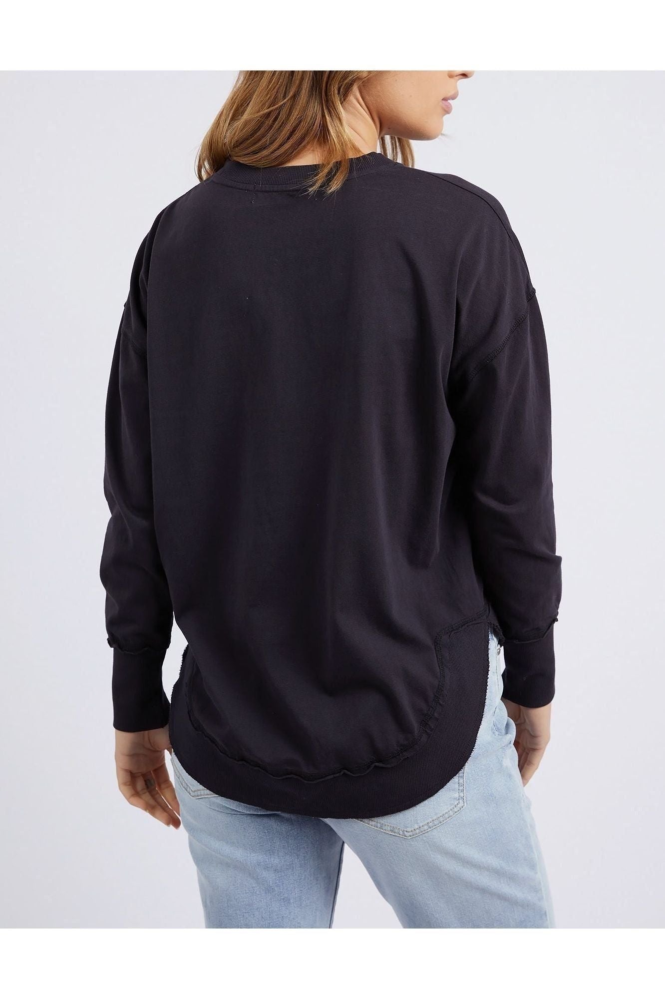 FARRAH LONG SLEEVE - Black