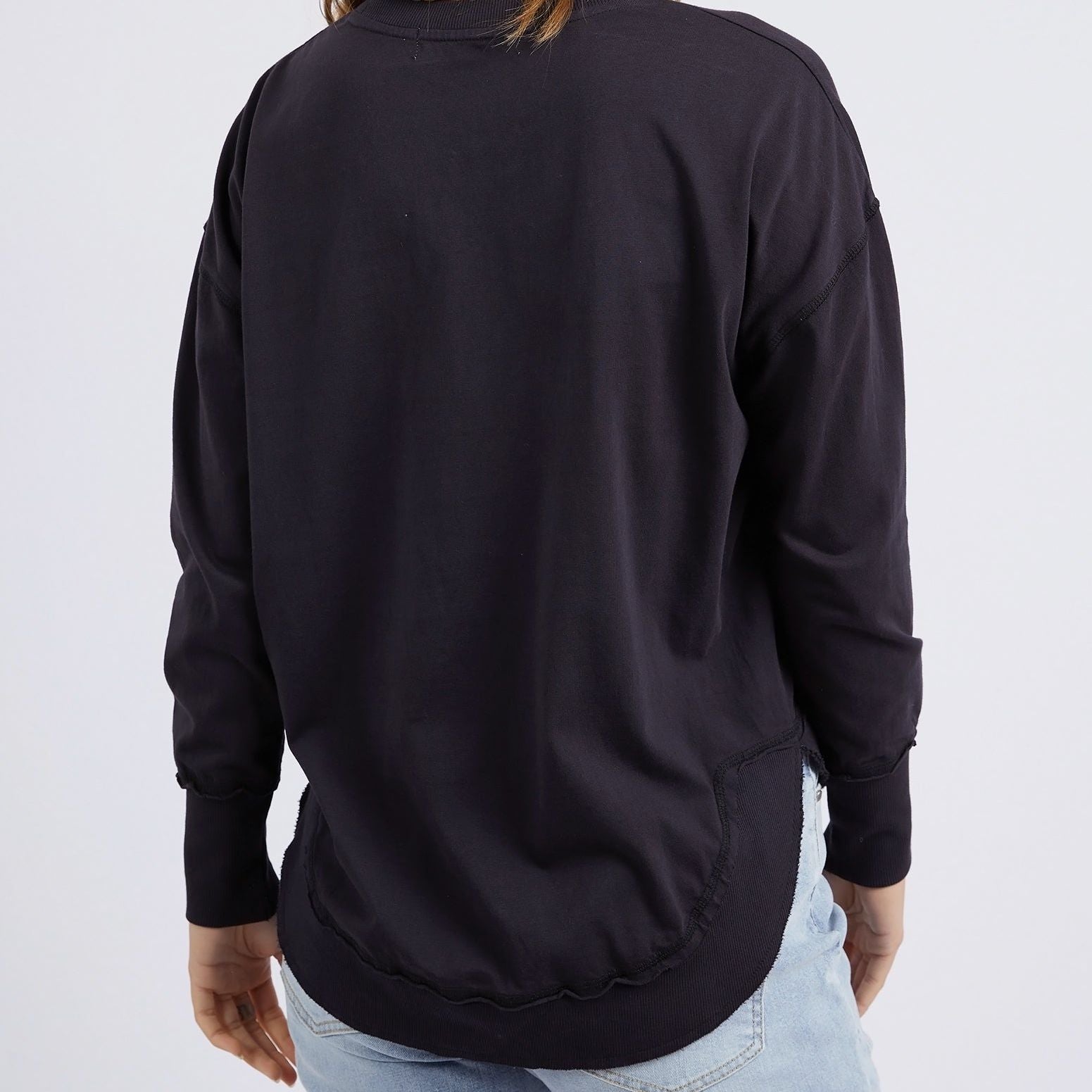 FARRAH LONG SLEEVE - Black