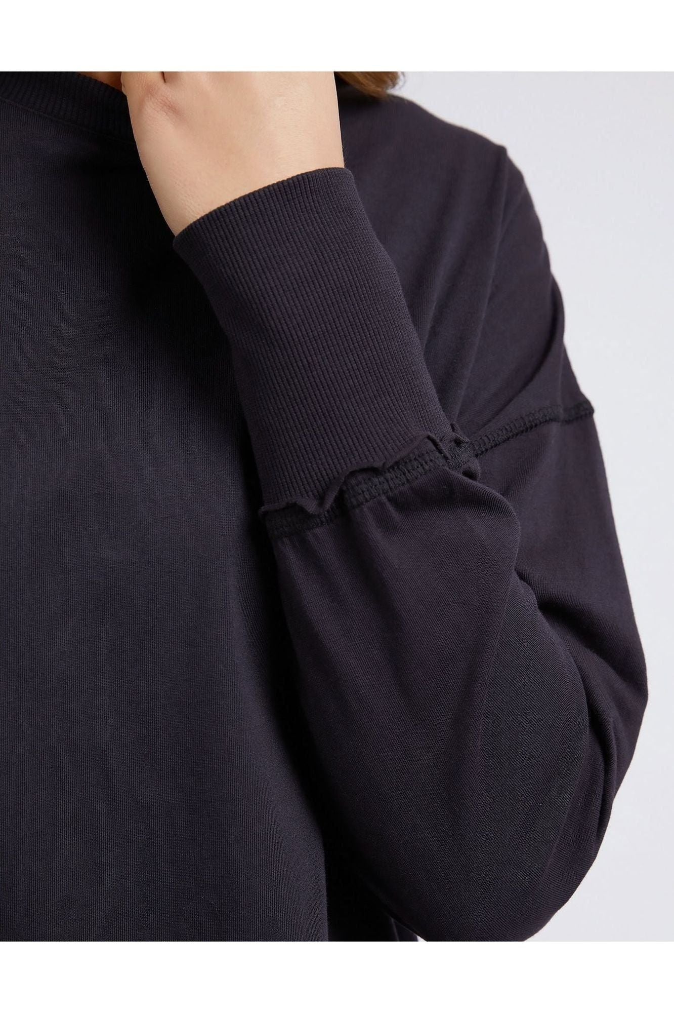 FARRAH LONG SLEEVE - Black