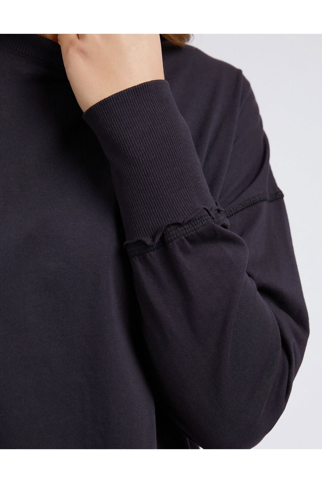 FARRAH LONG SLEEVE - Black