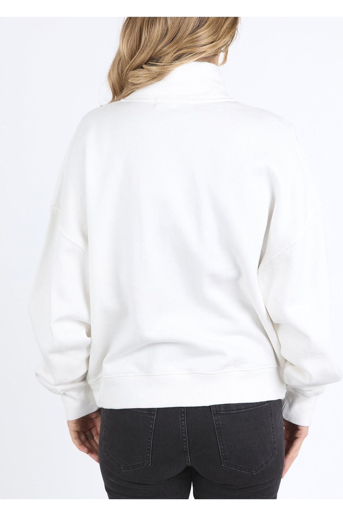 EMBER ZIP THRU - WHITE