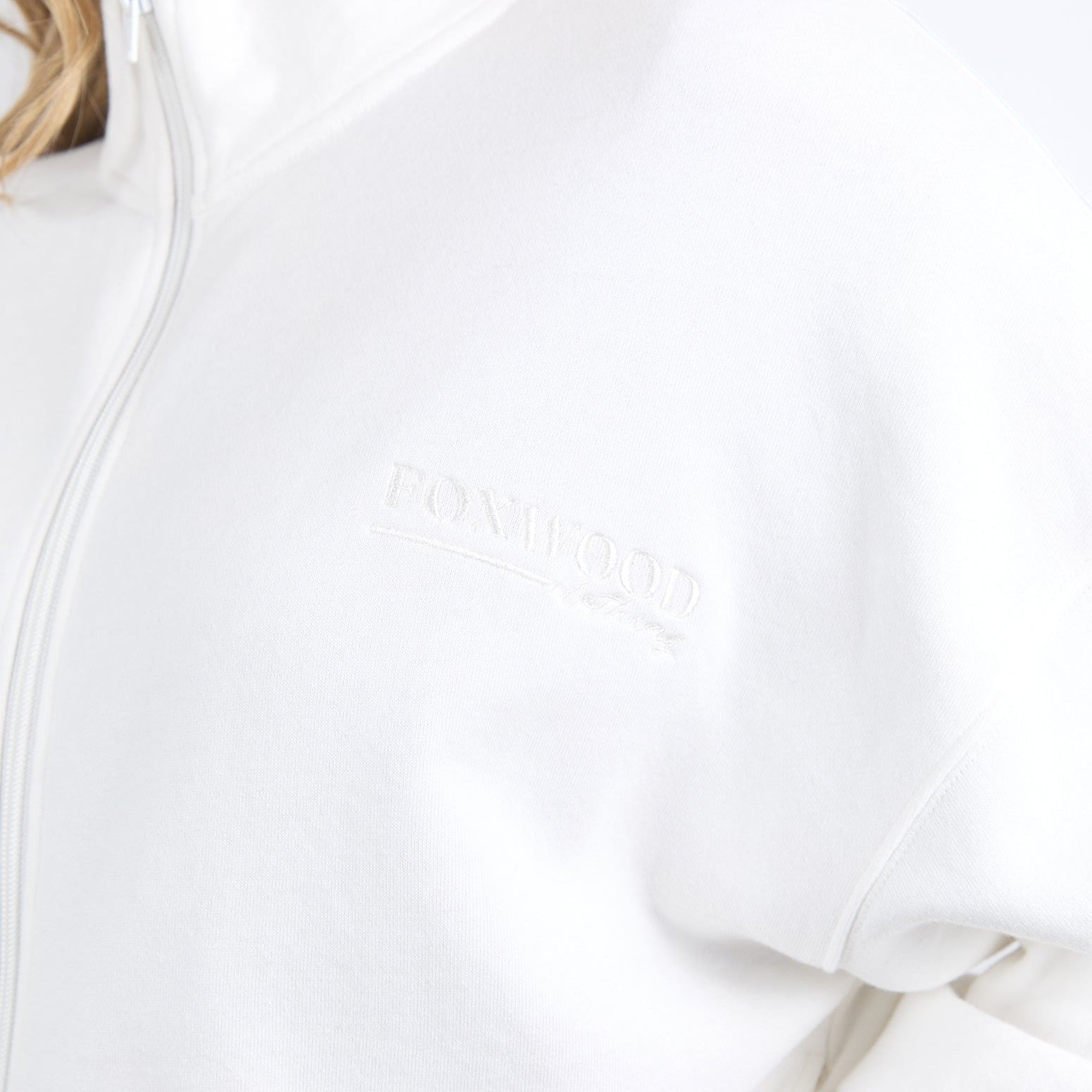 EMBER ZIP THRU - WHITE