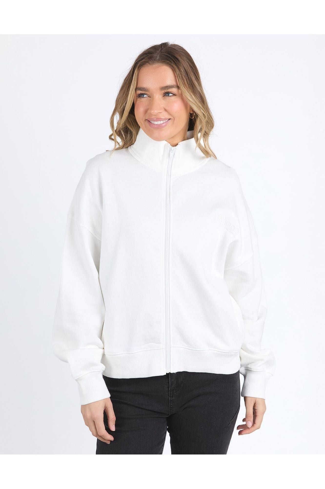 EMBER ZIP THRU - WHITE
