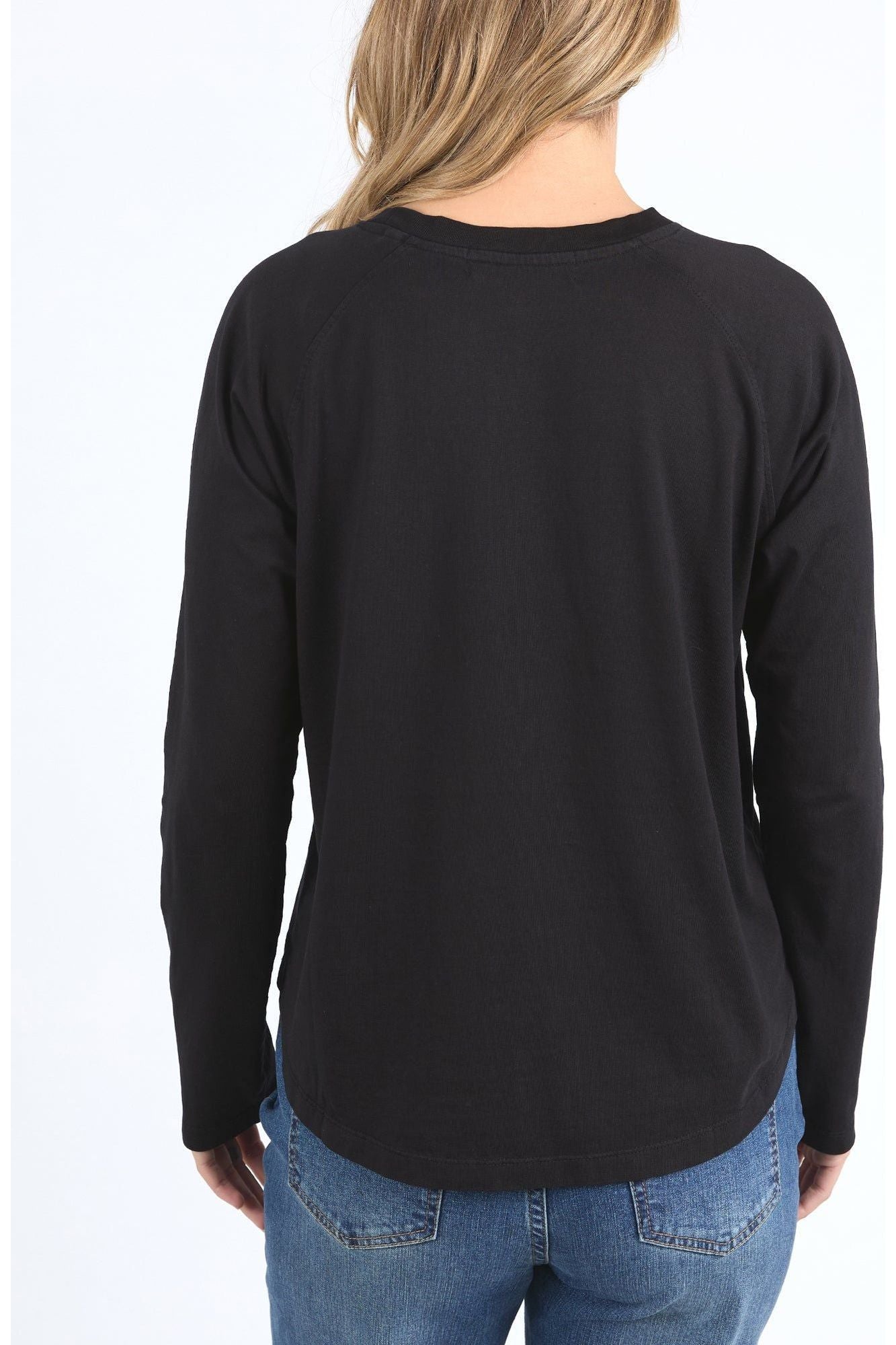 ENDLESS LONG SLEEVE TEE - BLACK