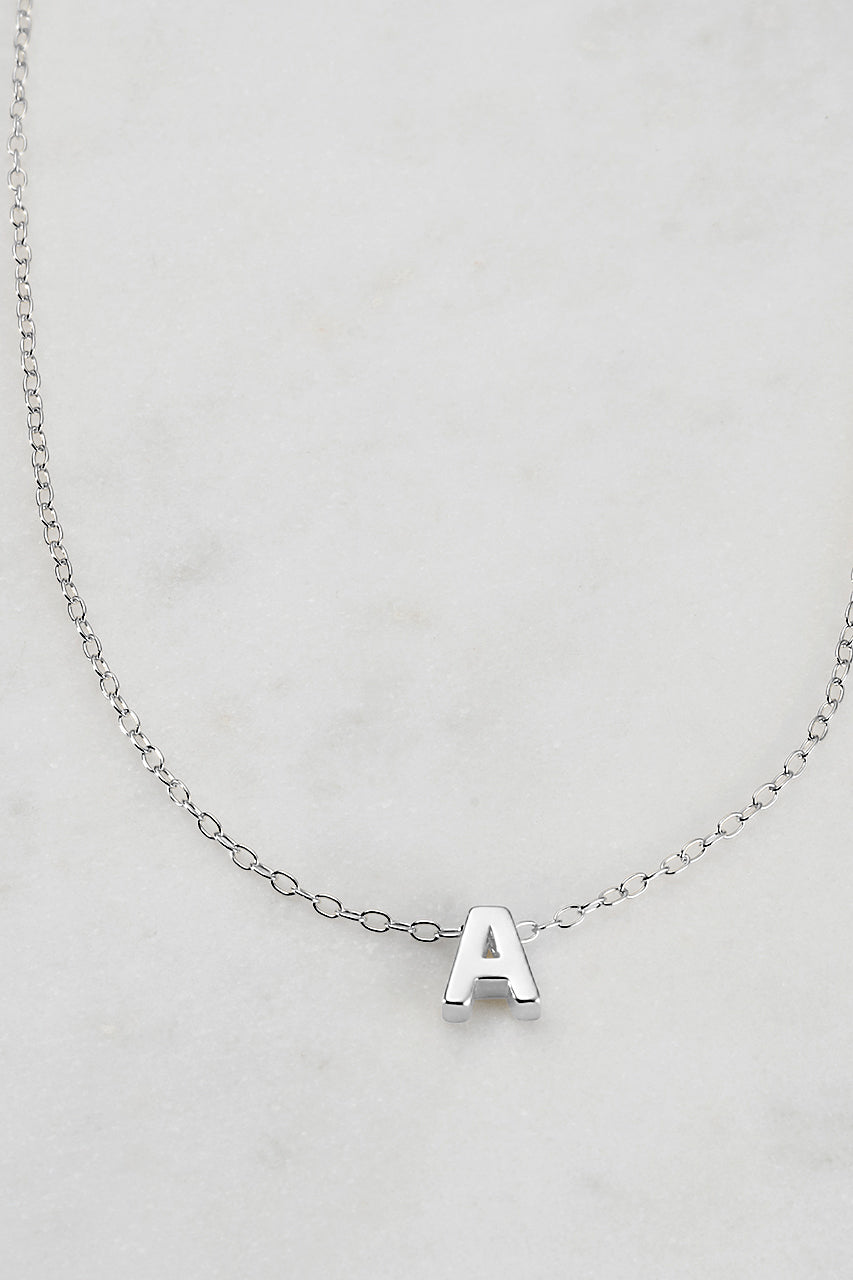 LETTER NECKLACE  - A