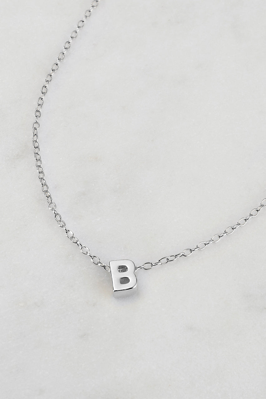 LETTER NECKLACE  - B