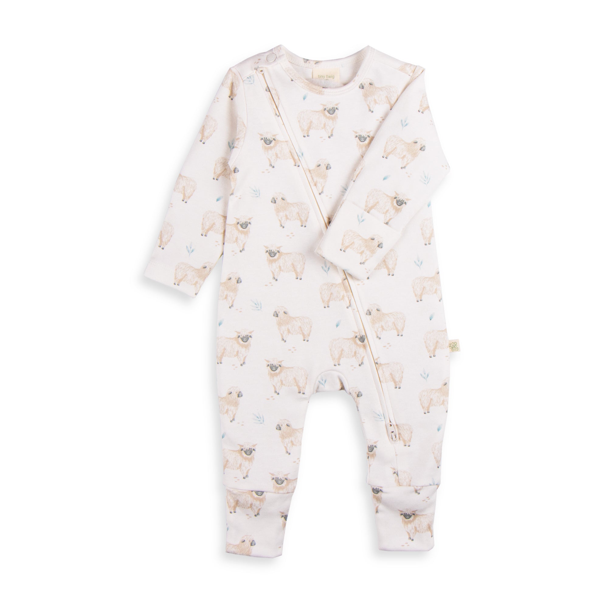 Go To Sleep L/S Zip Suit