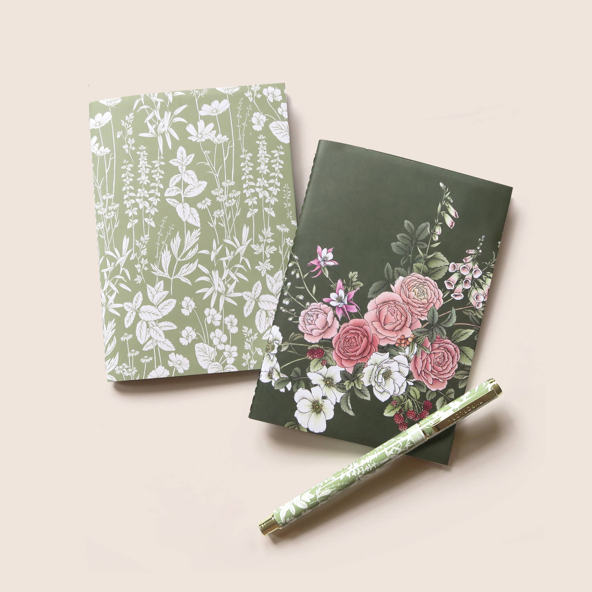 Pocket Notebook - Roses
