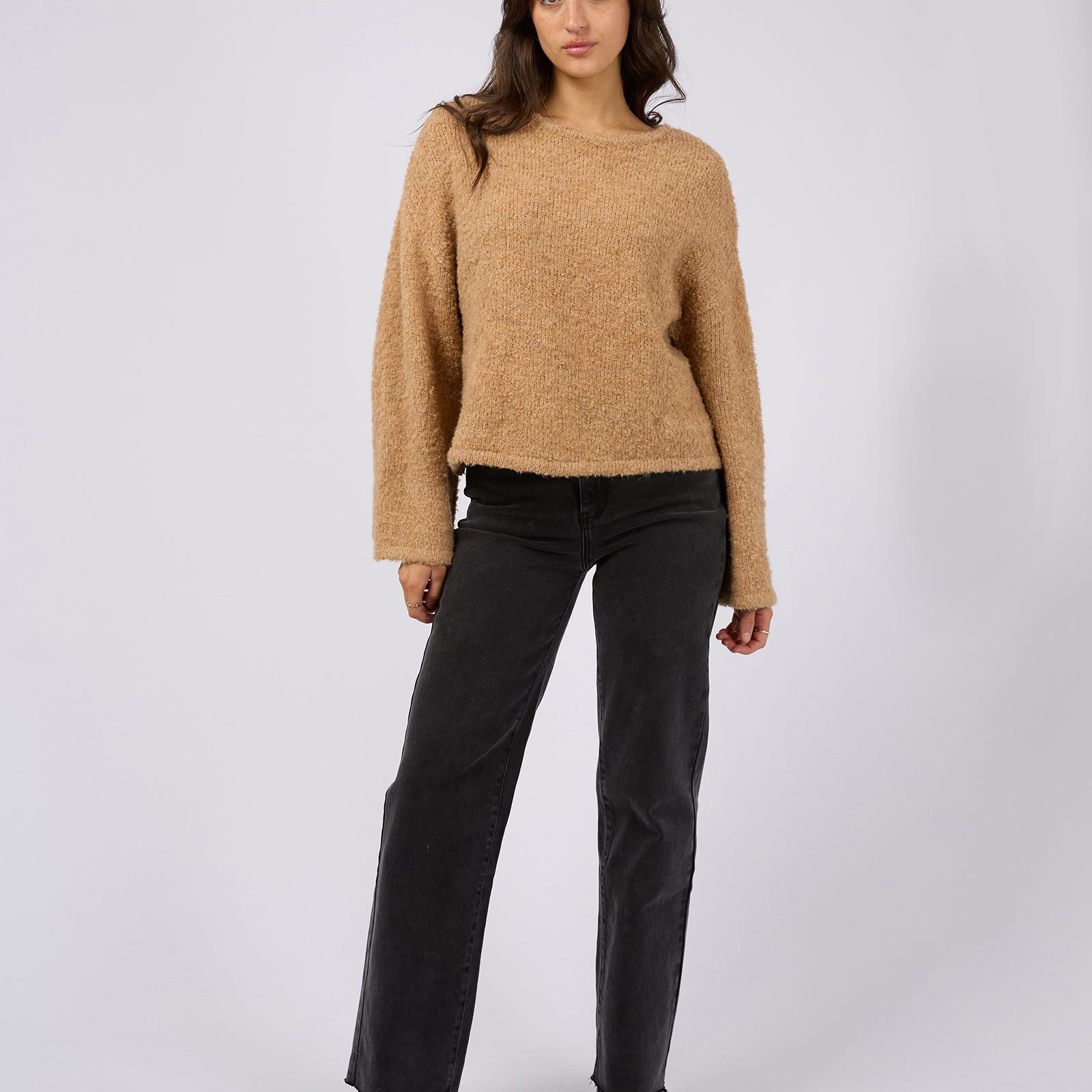 CLEO KNIT - CAMEL