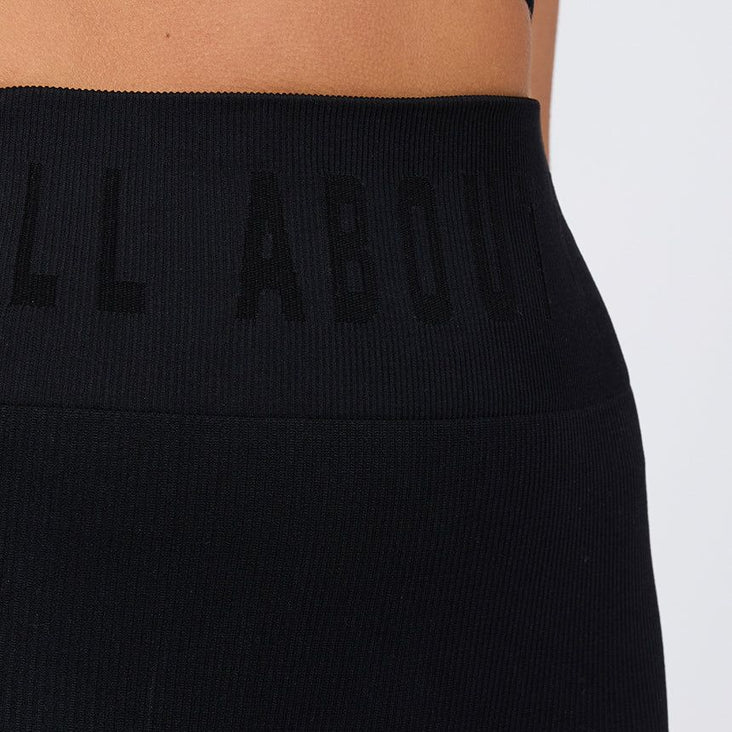REMI RIB LEGGING - BLACK