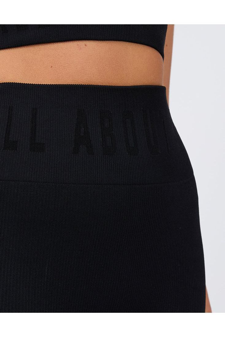 REMI RIB LEGGING - BLACK