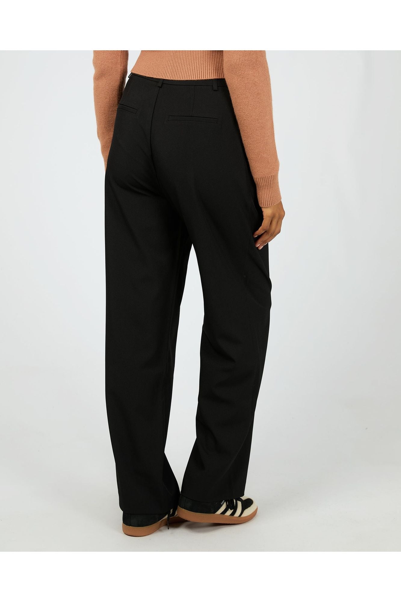 EVE LUXE BASIC PANT - BLACK