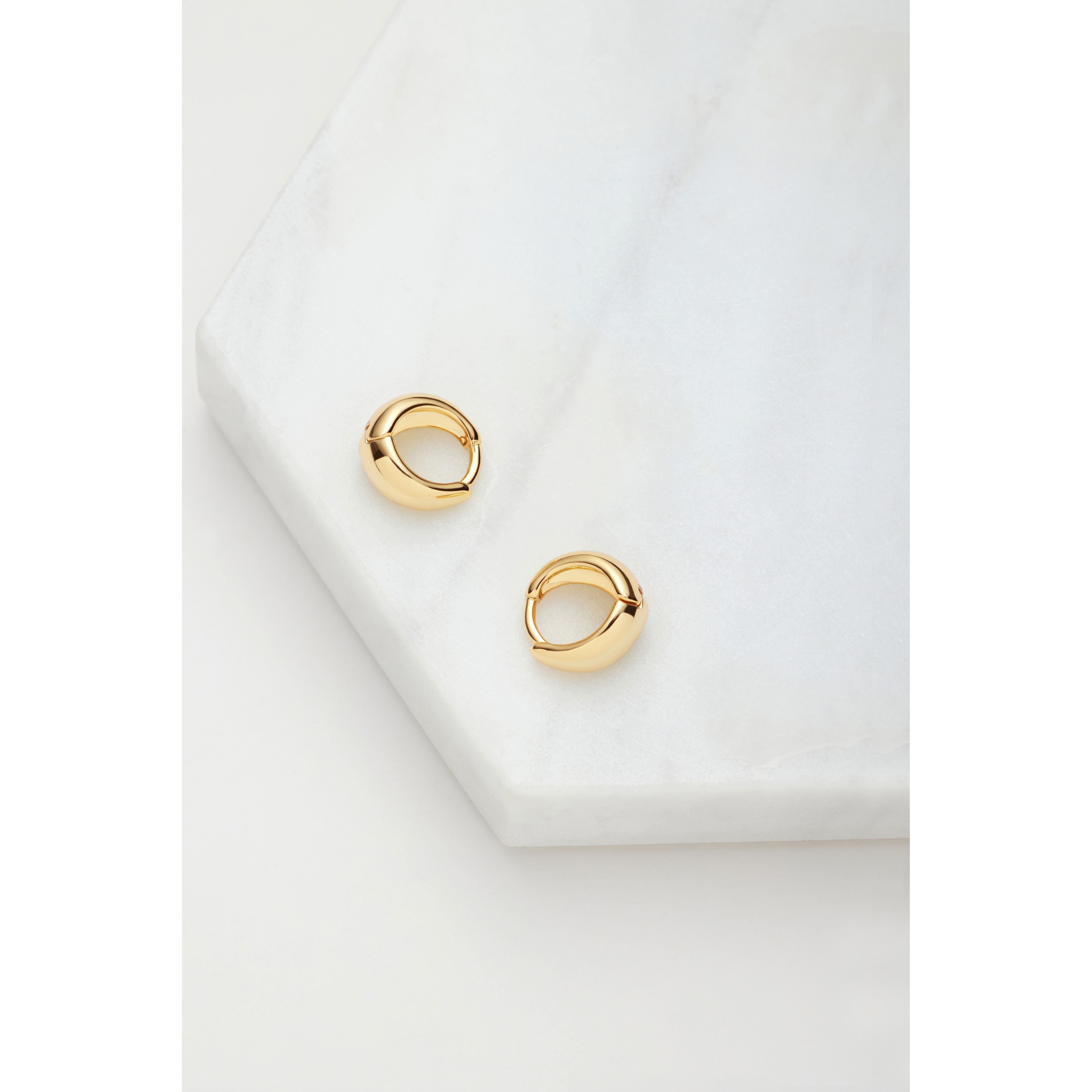 Steph Hoop Small - Gold