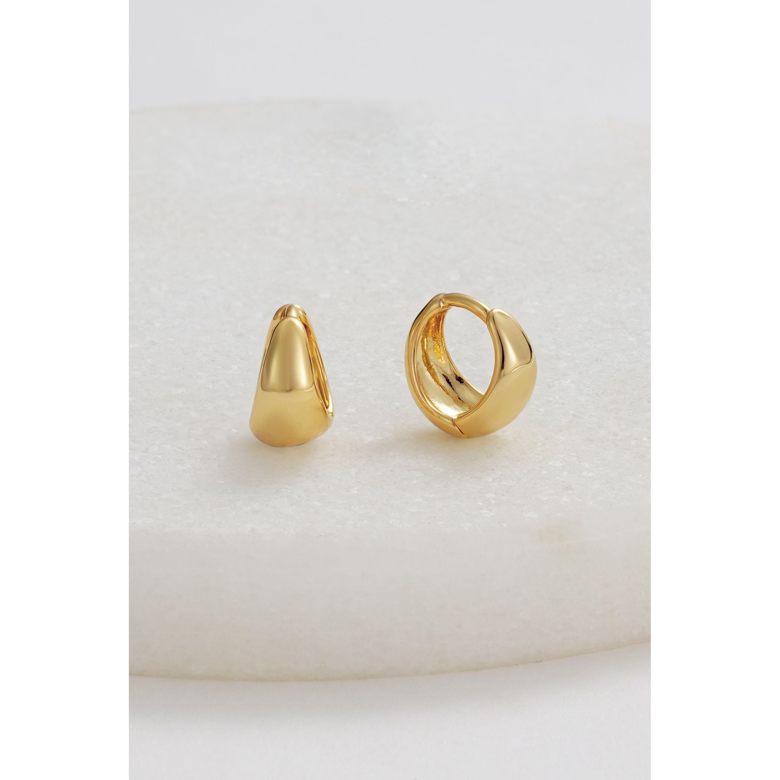 Steph Hoop Small - Gold