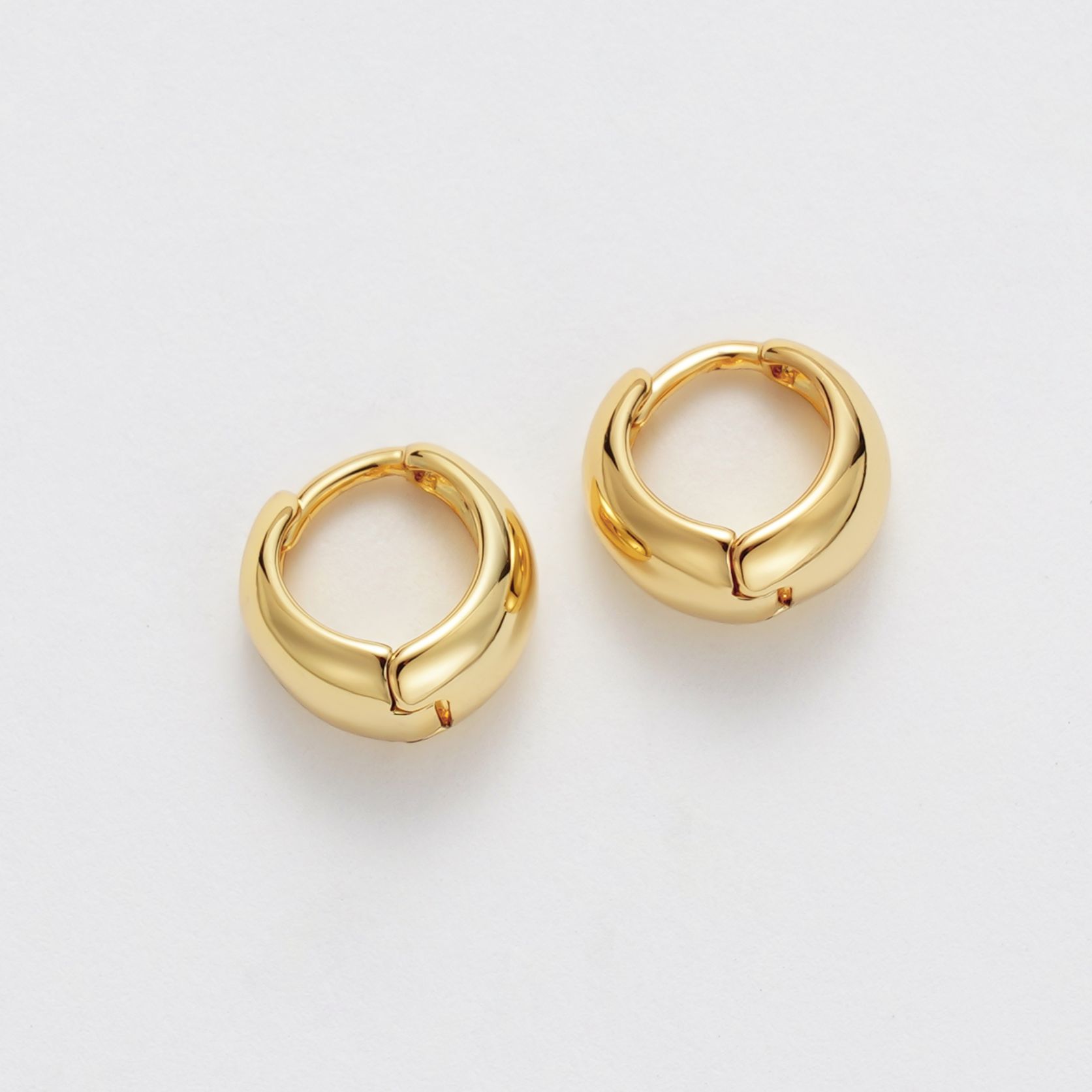 Steph Hoop Small - Gold