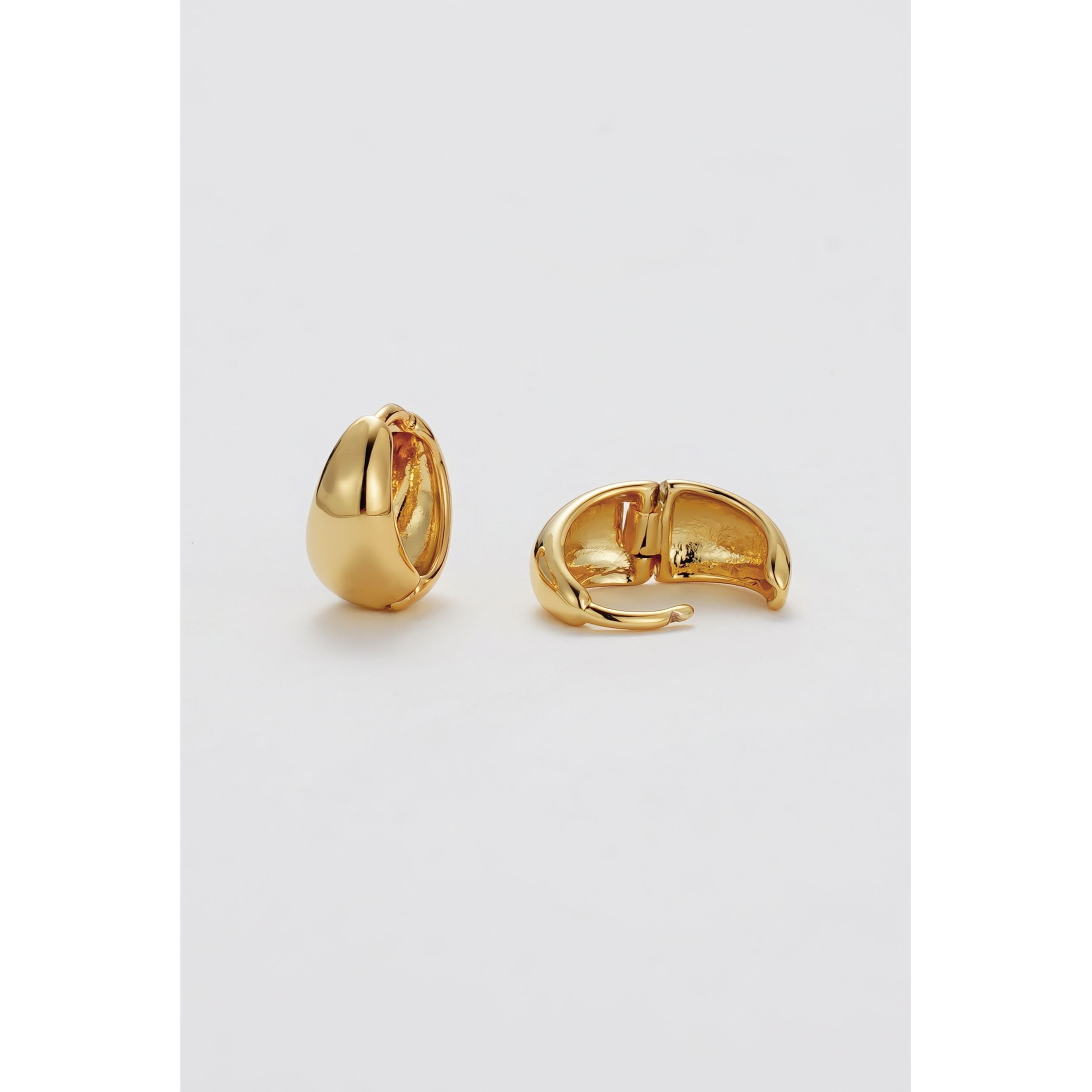 Steph Hoop Small - Gold
