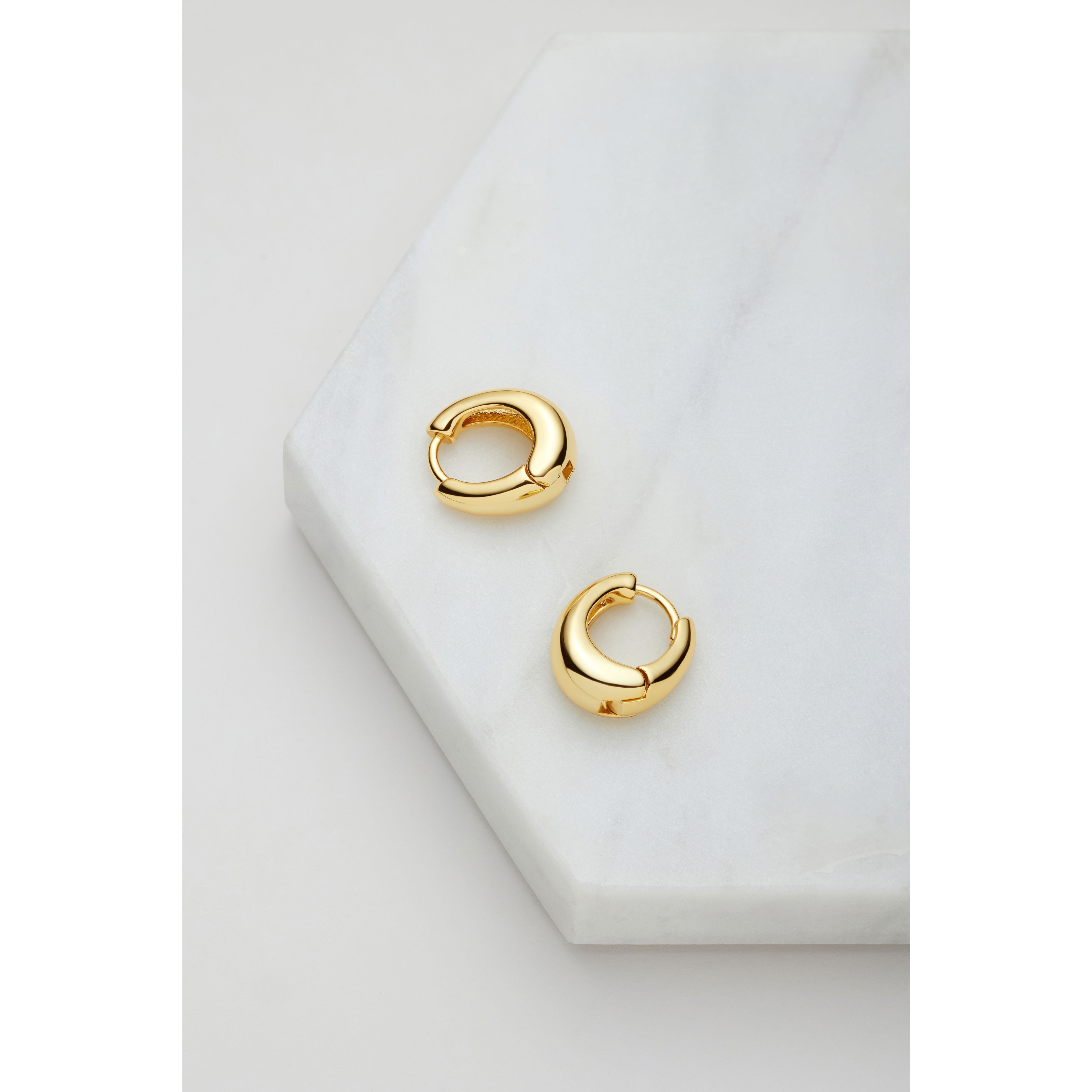 Steph Hoop Medium - Gold