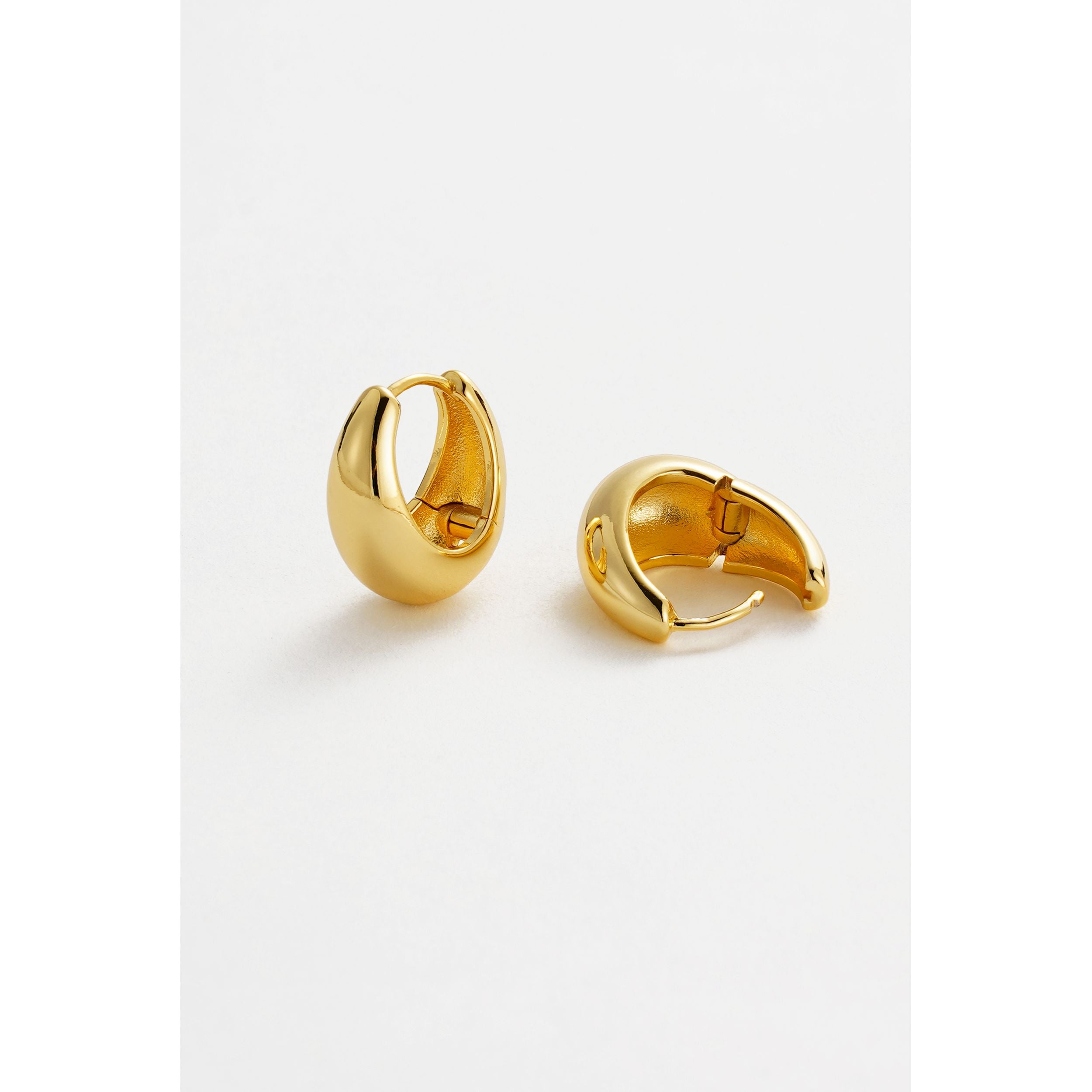 Steph Hoop Large - Gold