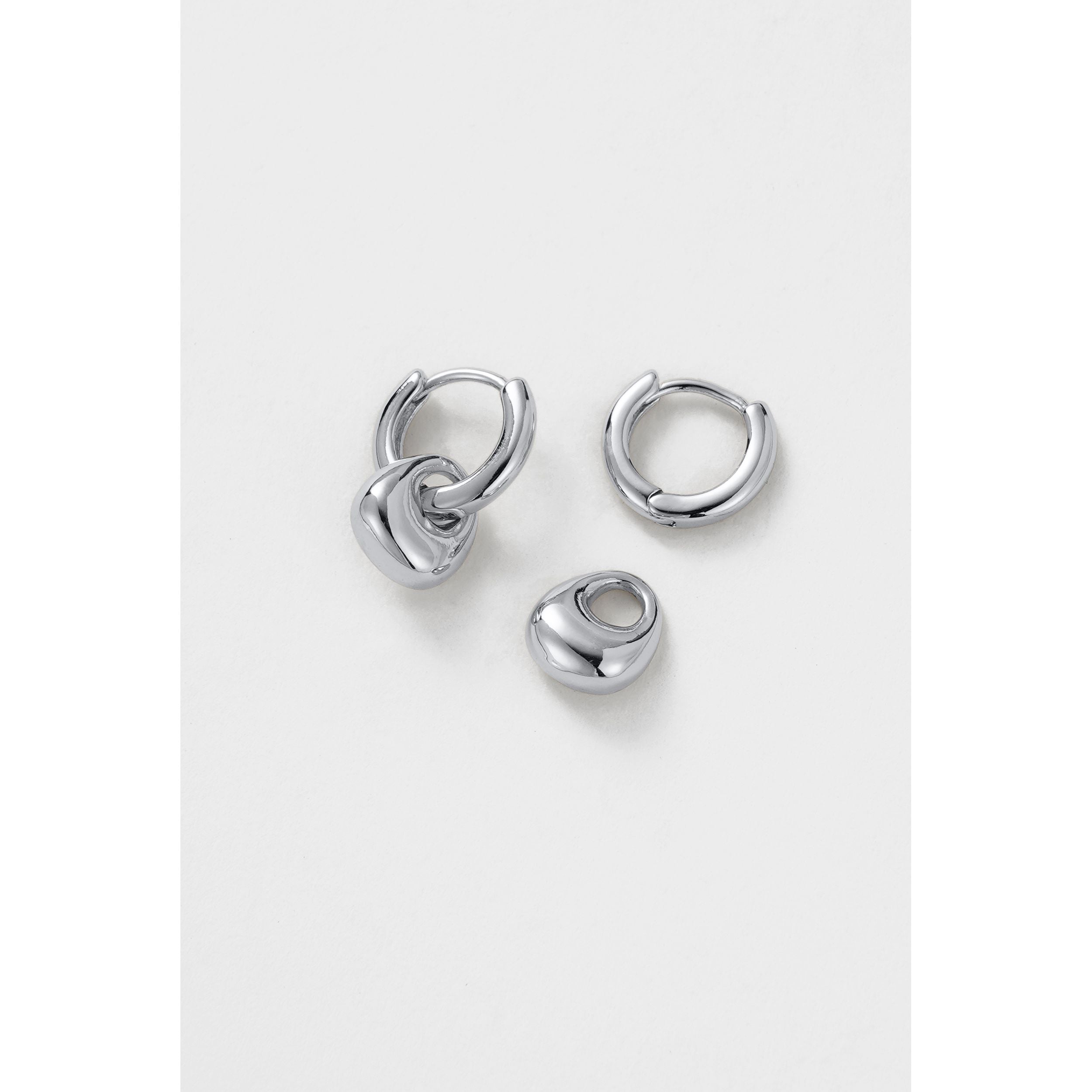 Sadie Hoop - Silver