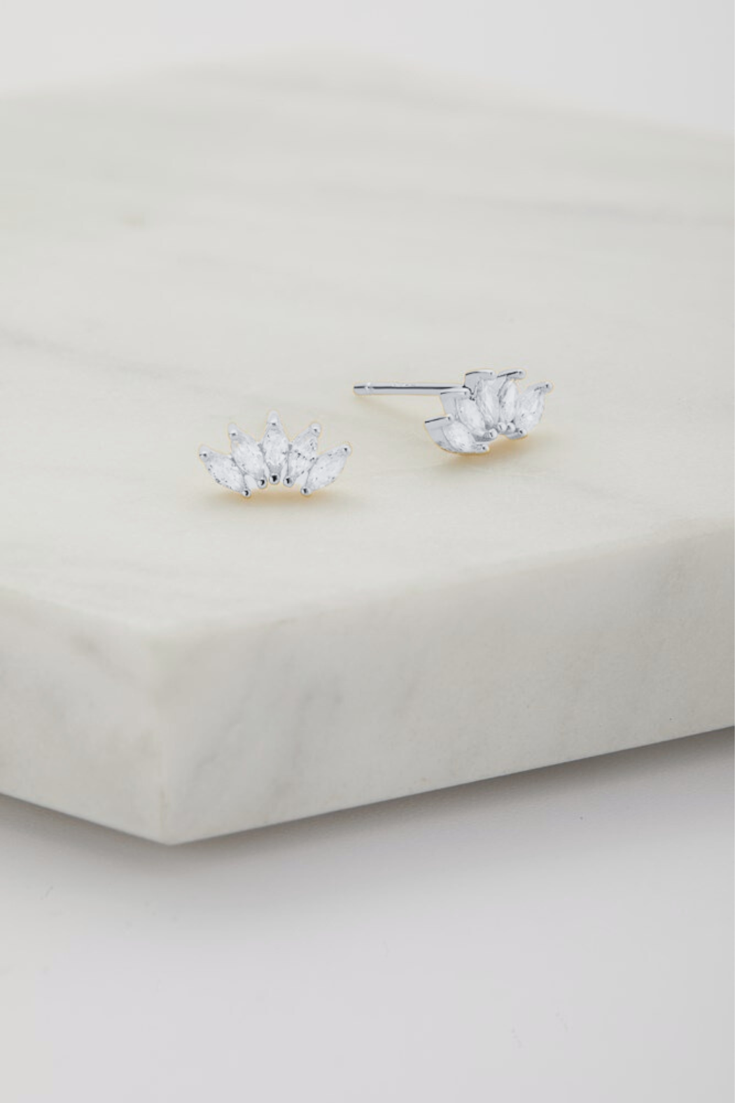 Isabella Stud Earring - 925 Sterling Silver