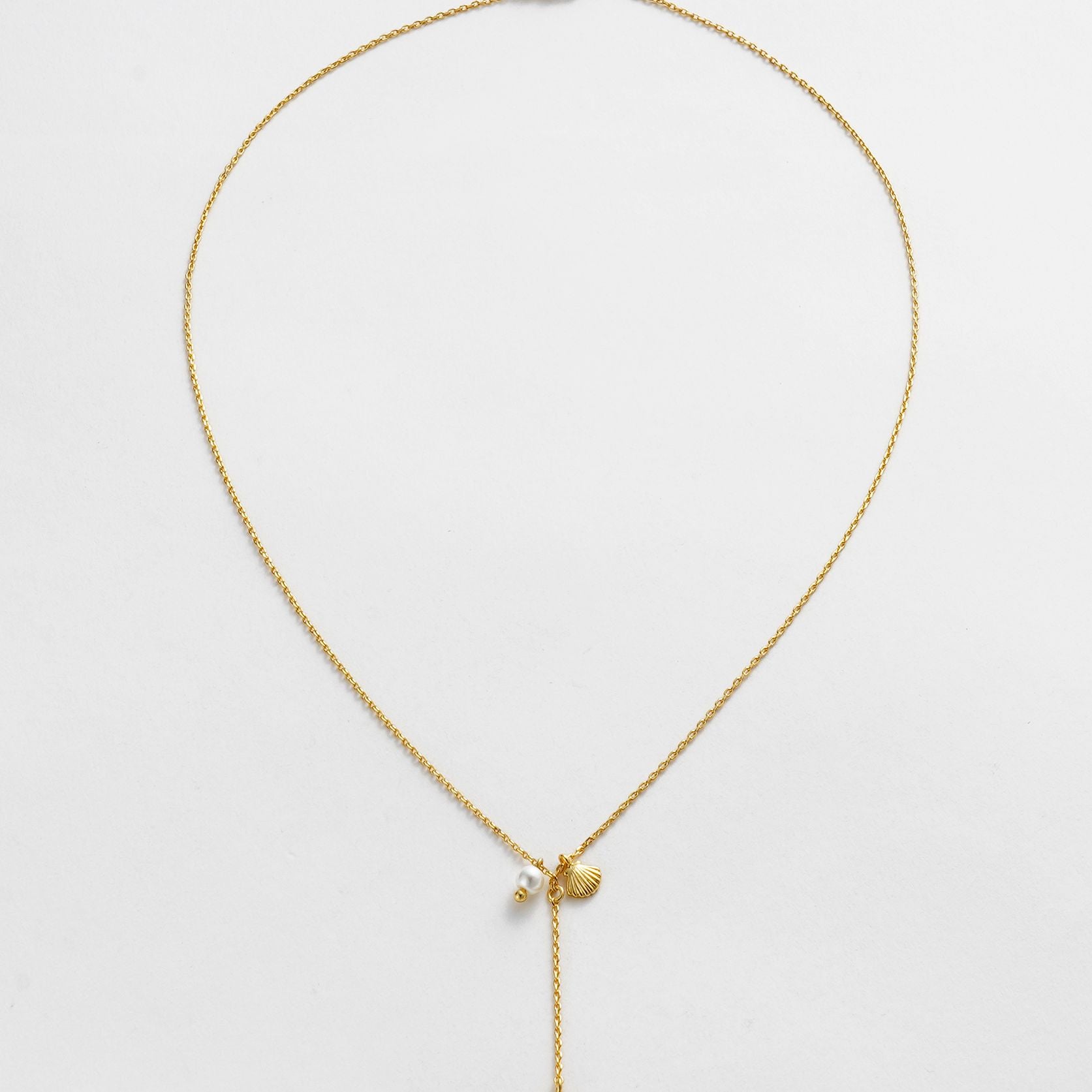 Starfish Mini Necklace - Gold