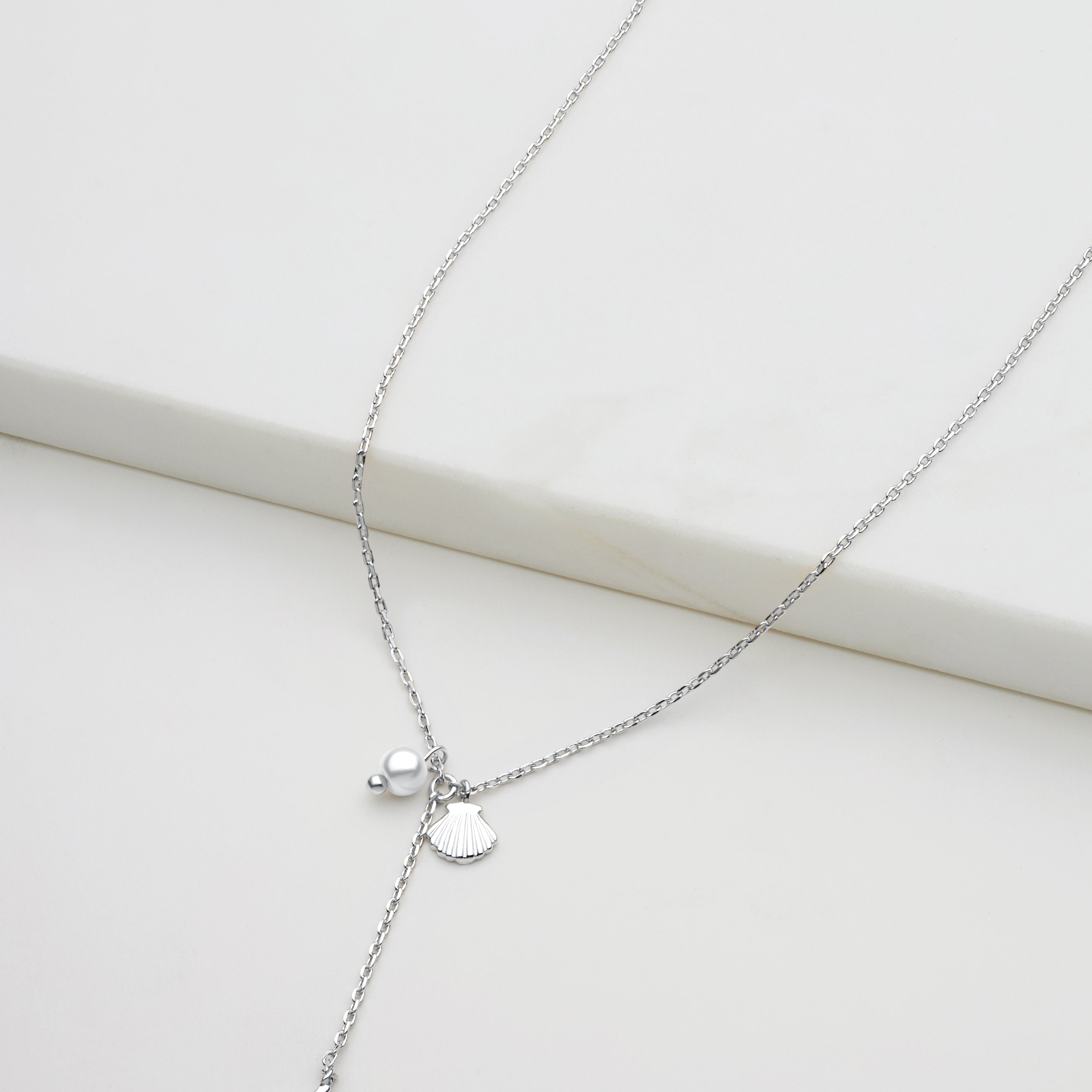 Starfish Mini Necklace - Silver