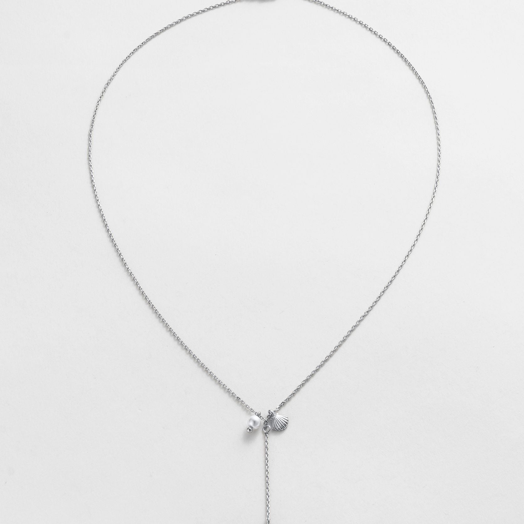 Starfish Mini Necklace - Silver