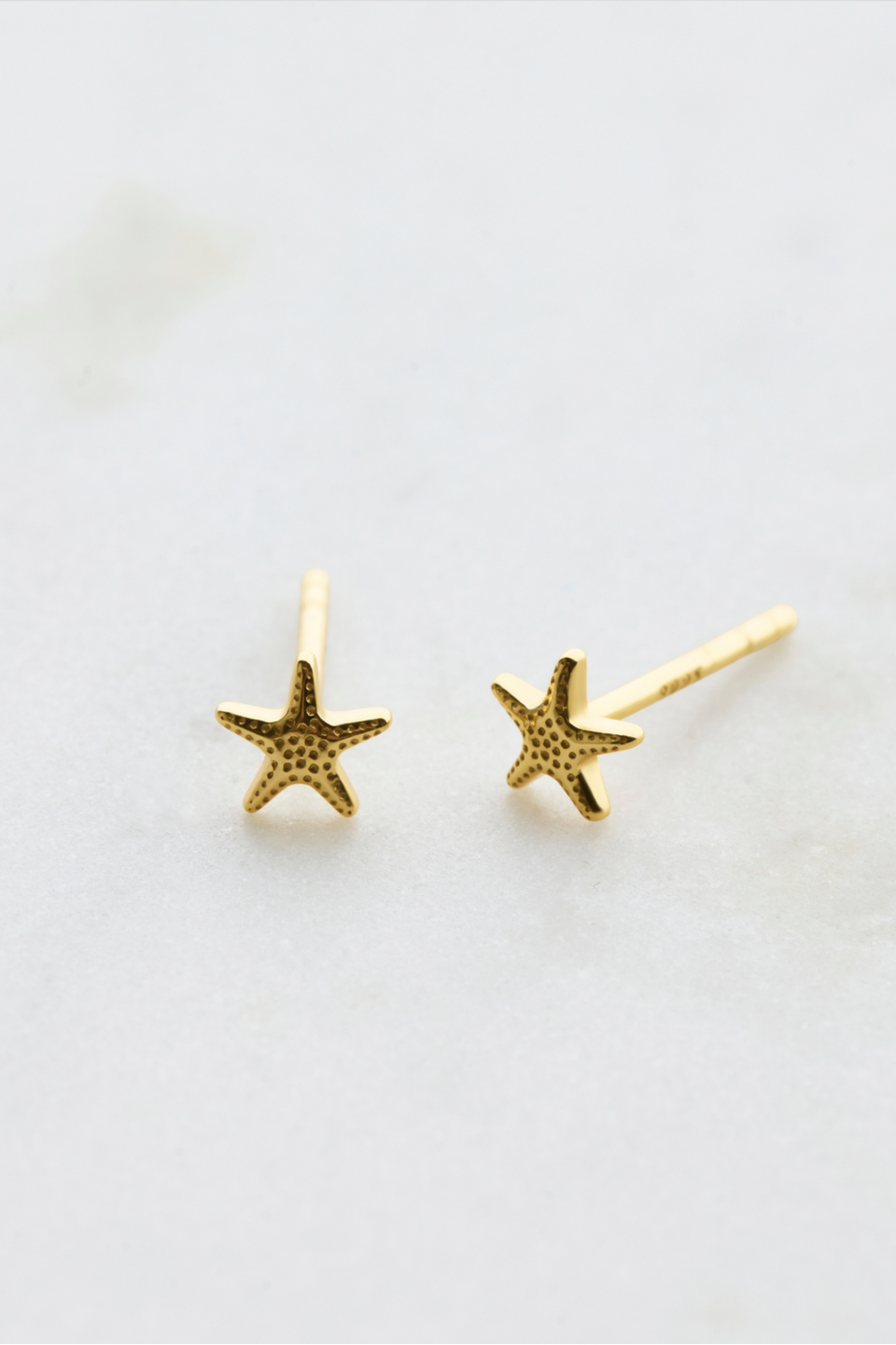 Starfish Stud Earring - Gold