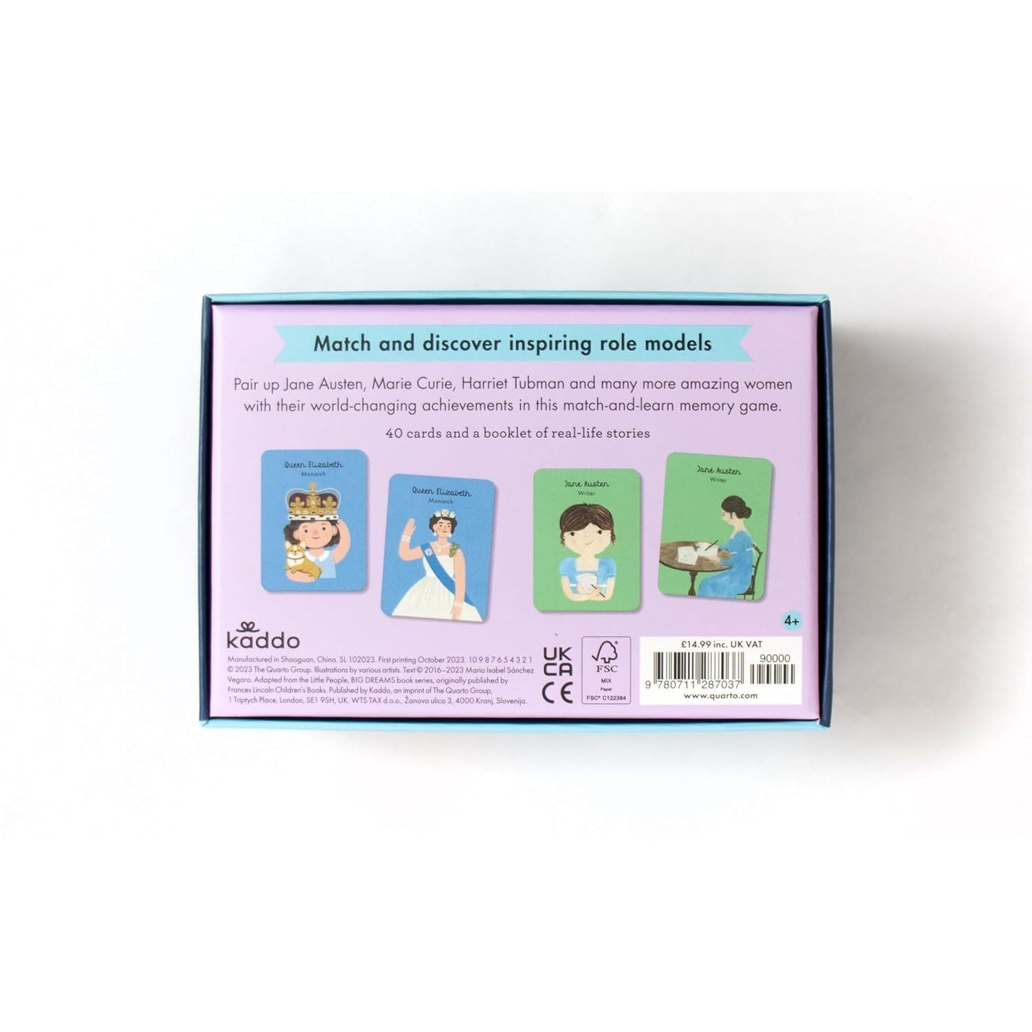 Little People, Big Dreams: Amazing Women Memory Game
