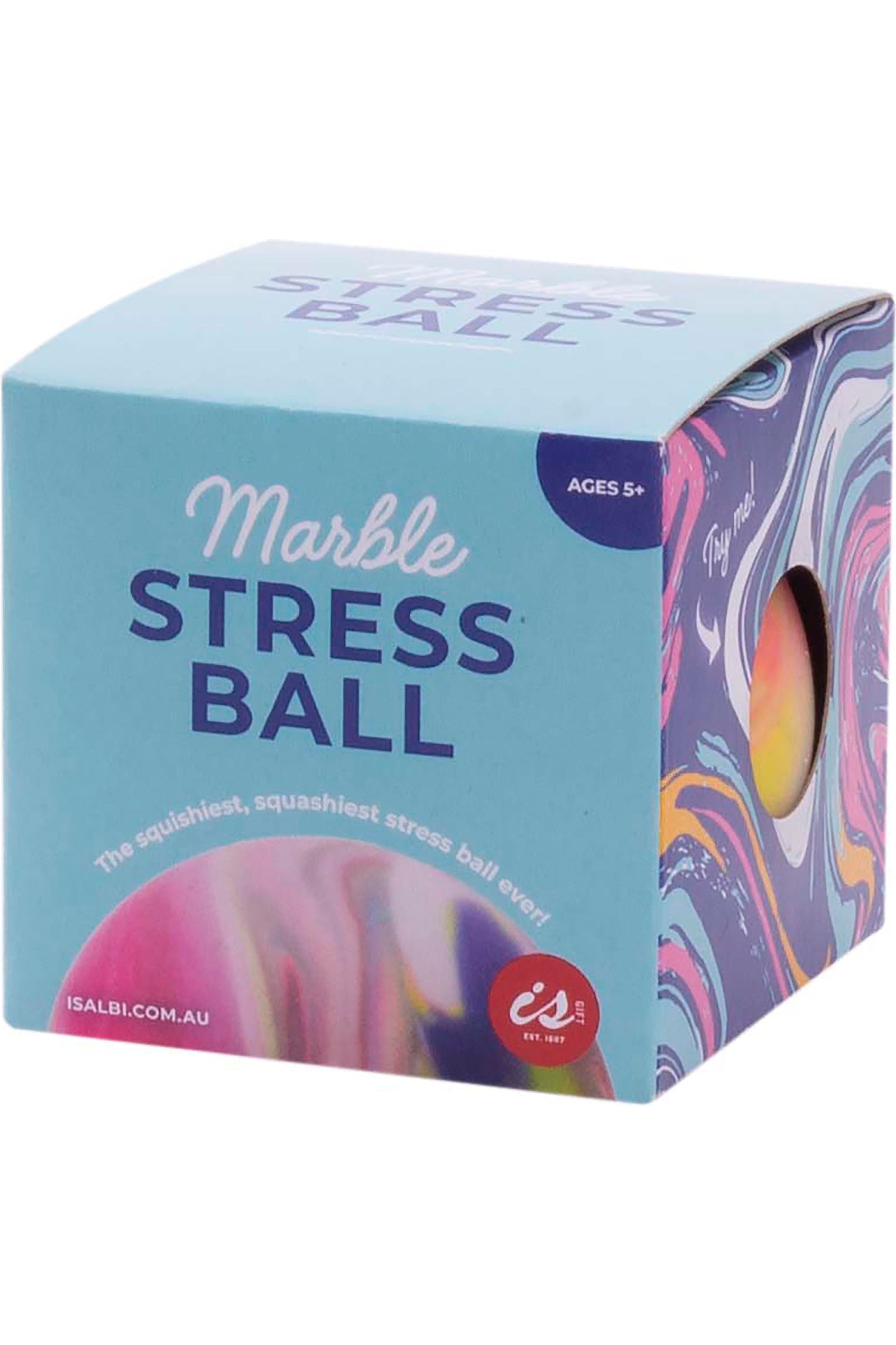 Marble Stress Ball - MULTI-COLOURED 7CM