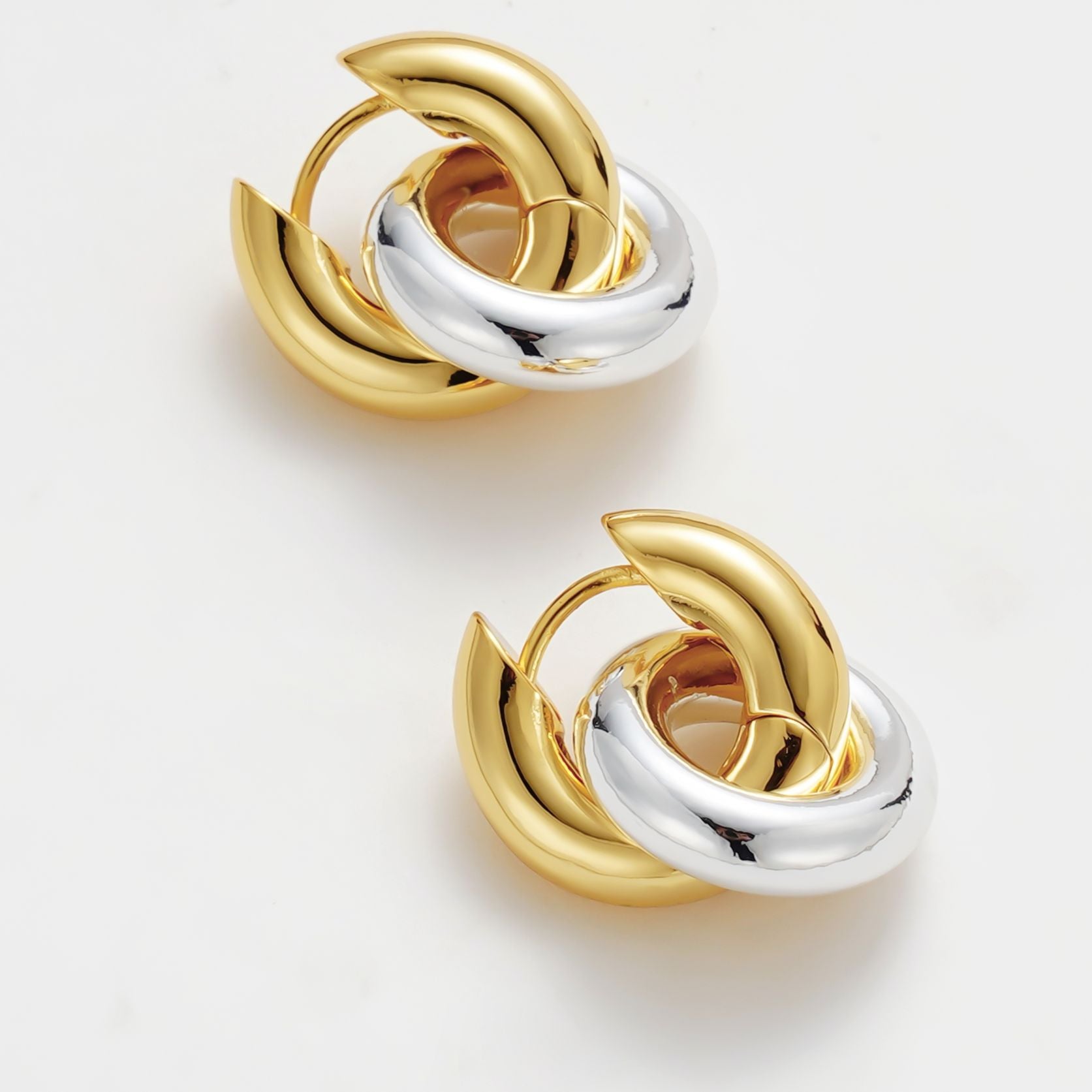 Skye Hoop - Gold/Silver