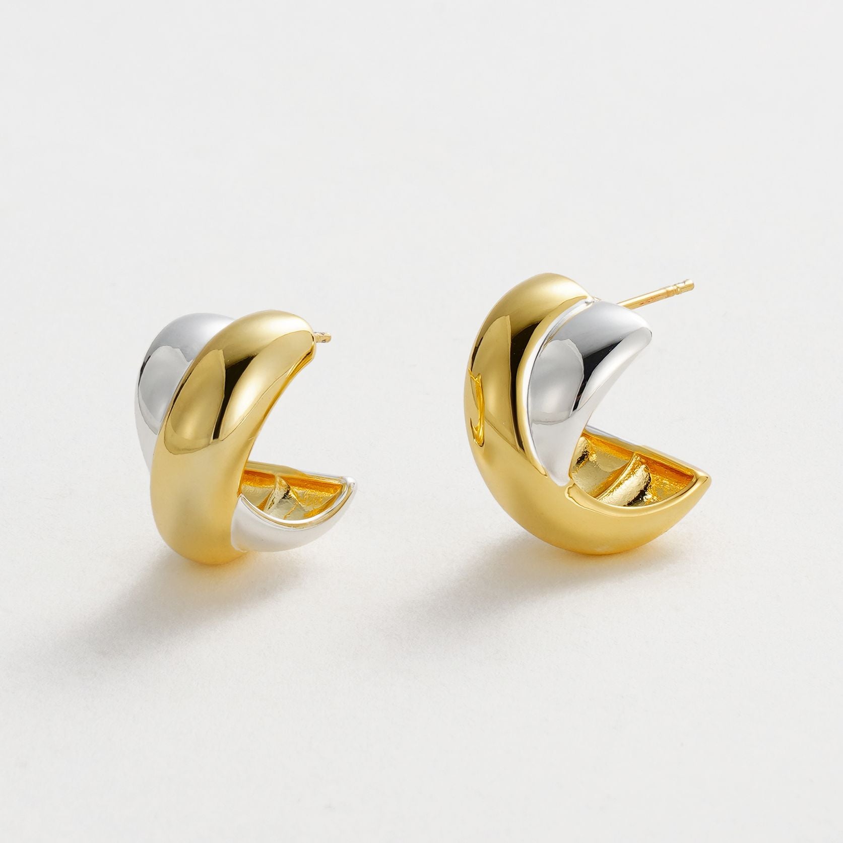 Freya Hoop - Gold/Silver