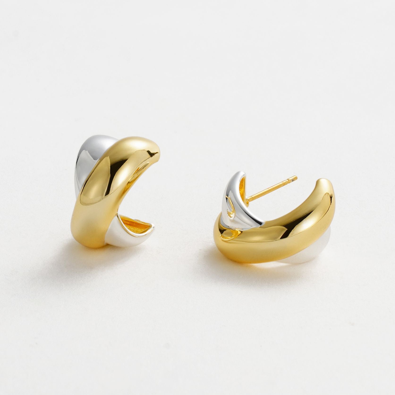 Freya Hoop - Gold/Silver