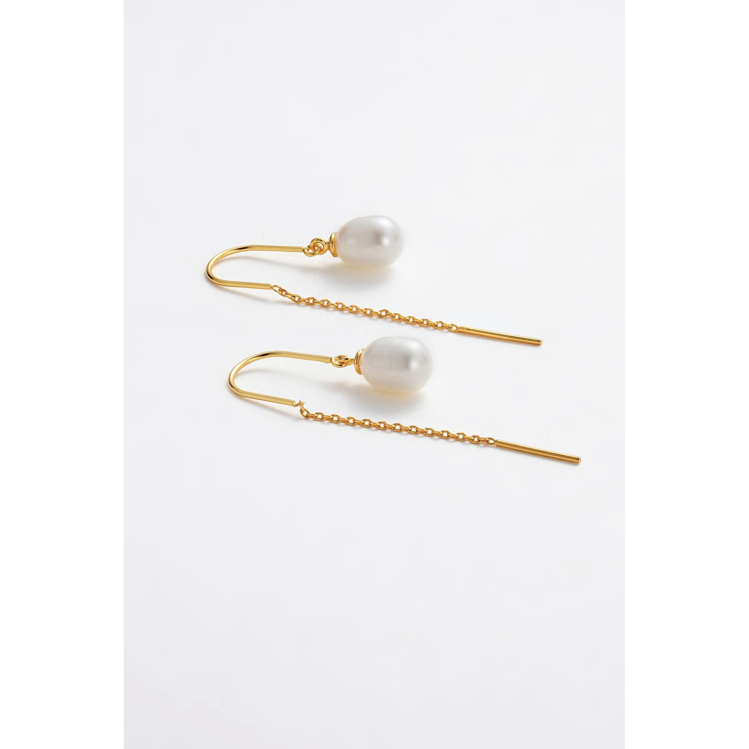 Talia Thread Earring - Gold